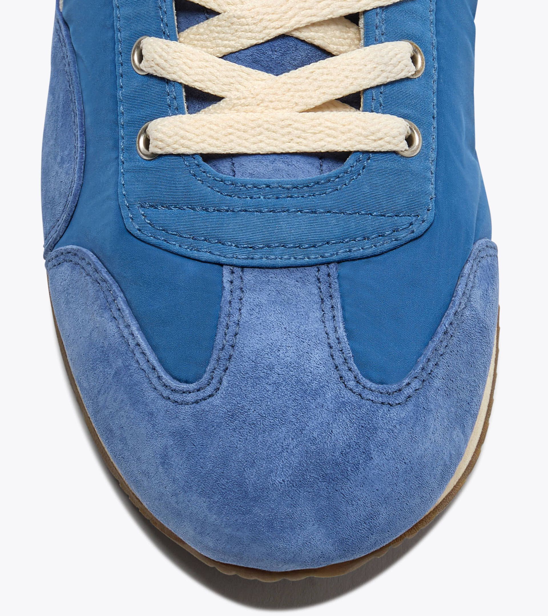 Heritage-Sneaker aus Veloursleder - Alle Geschlechter EQUIPE VELA SW SCHNORCHEL BLAU - Diadora
