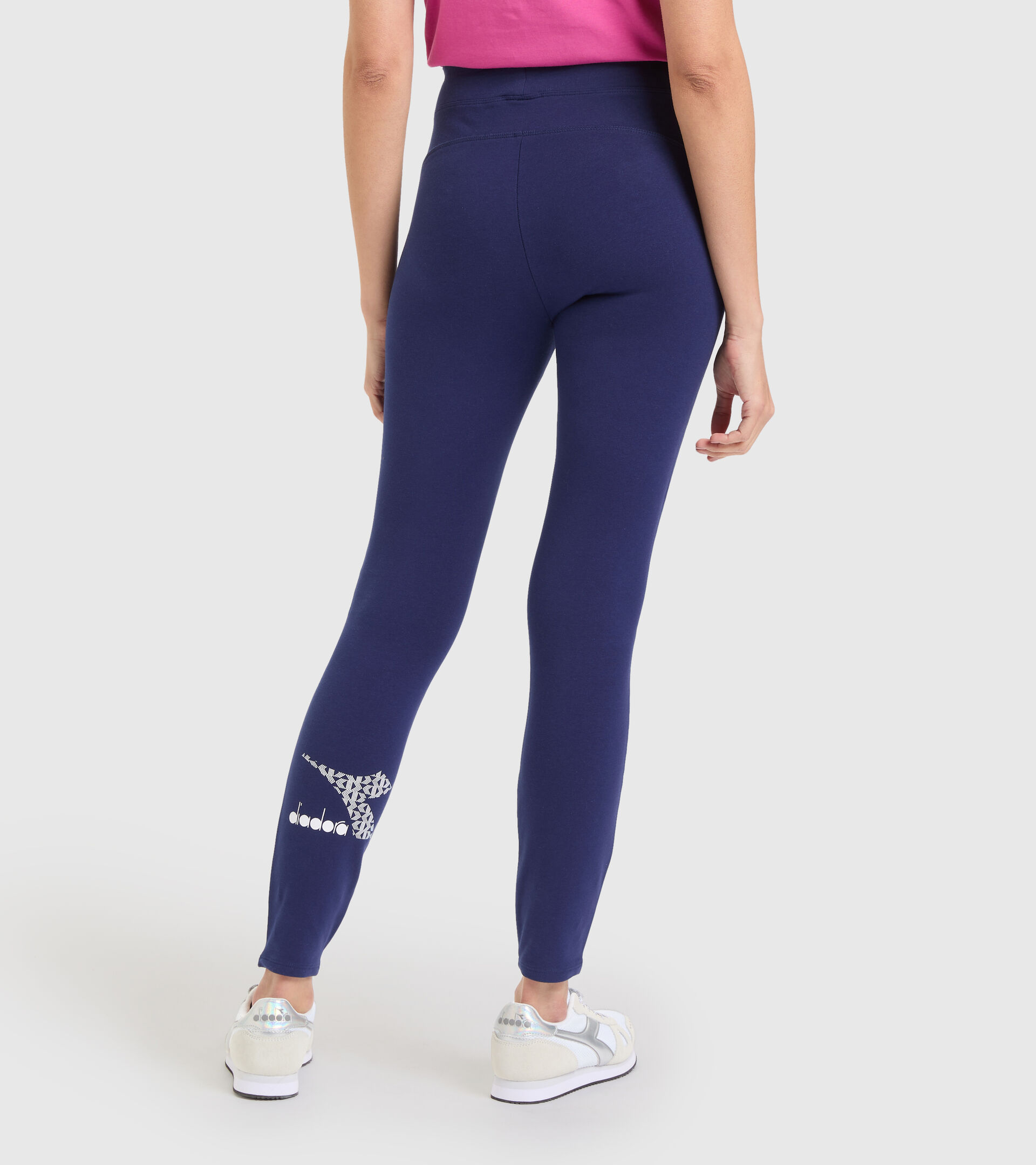 Sports leggings - Women L.LEGGINGS FLOSS DEEP COBALT BLUE - Diadora