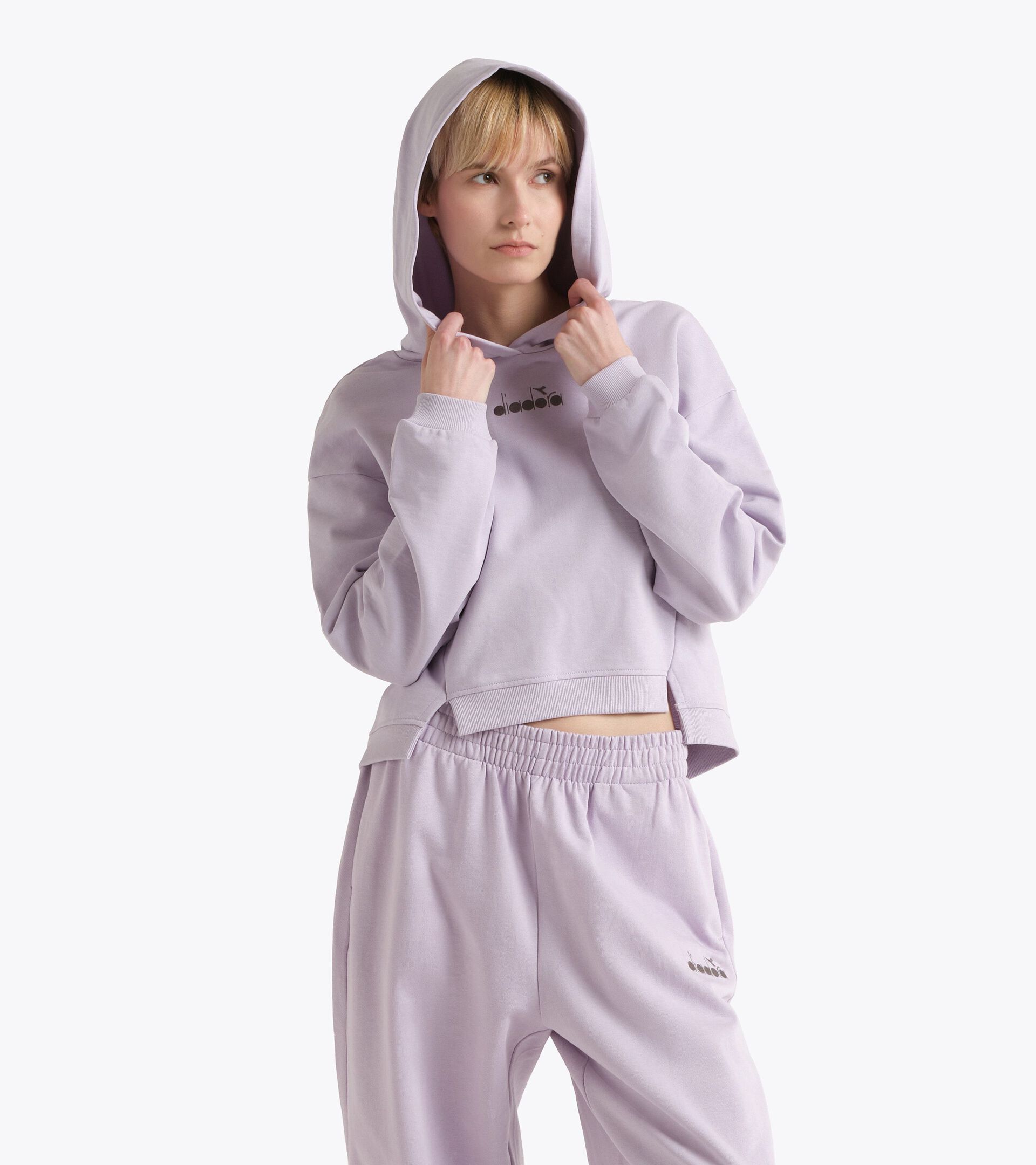 Hoodie - Women&rsquo;s L. HOODIE LOGO THISTLE - Diadora