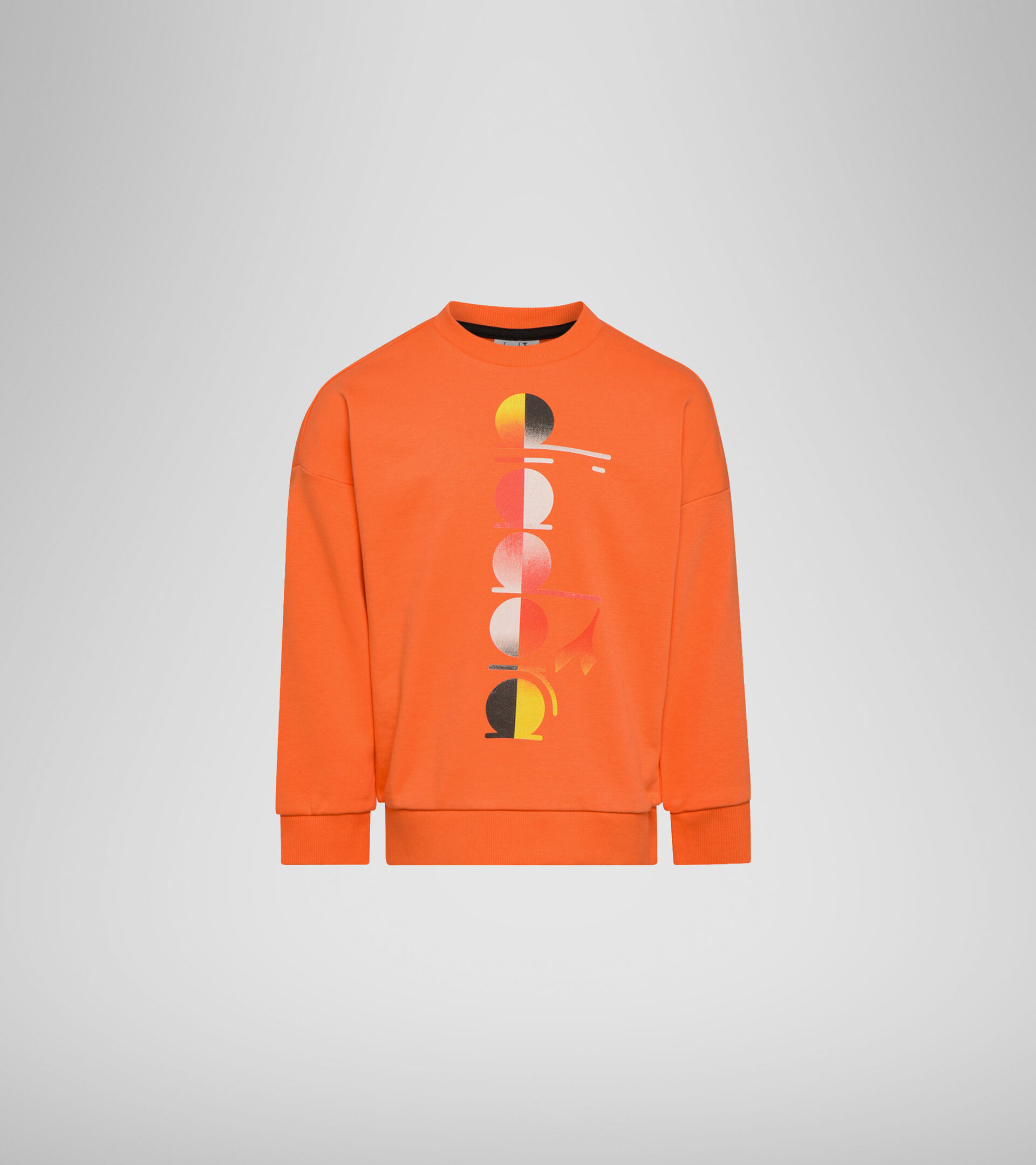 Crew-neck sweatshirt - Boys JB.SWEATSHIRT CREW DIADORA CLUB ORANGE NASTURTIUM - Diadora
