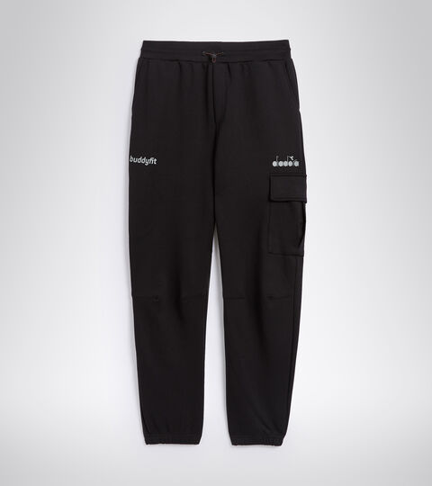 PANTS BUDDYFIT, NEGRO Pantalones deportivos para hombre PANTS BUDDYFIT NEGRO - Diadora