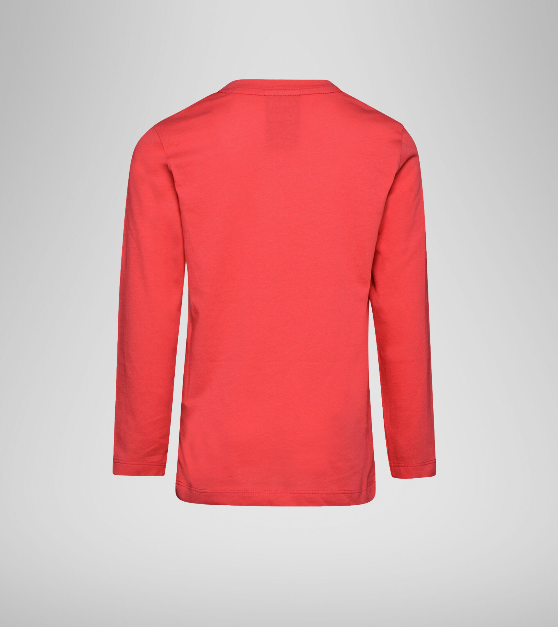 Crew-neck sweatshirt - Boys and girls JU.LS T-SHIRT CHROMIA GERANIUM RED - Diadora