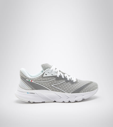 Chaussures de running - Femme MYTHOS BLUSHIELD VOLO 2 GLAM W ARGENTO DD/BIANCO - Diadora