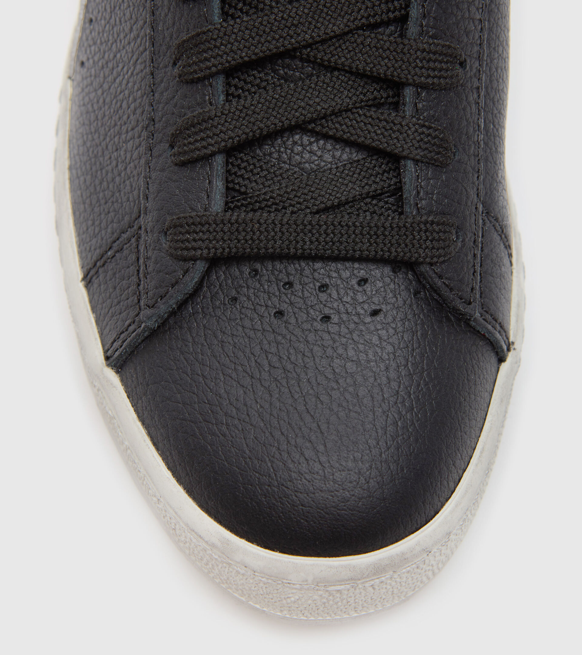 Scarpa sportiva - Unisex GAME L WAXED ROW CUT NERO/BIANCO/NERO - Diadora