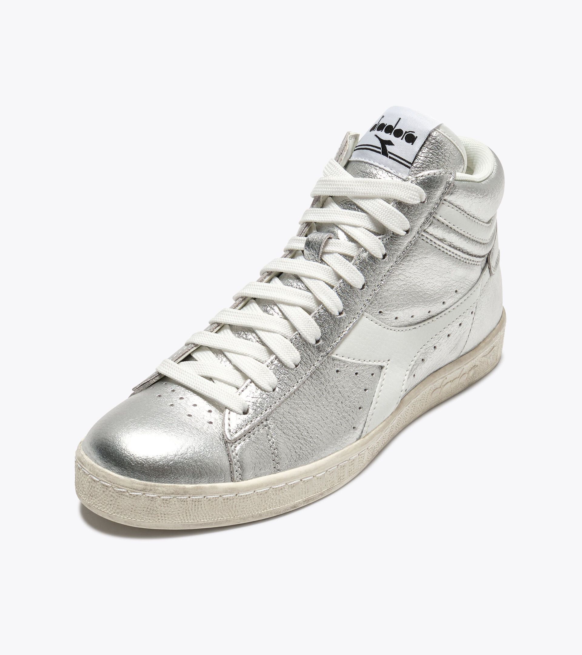 Retro-tennis sneaker - Women&rsquo;s GAME HIGH AURA WN SILVER - Diadora