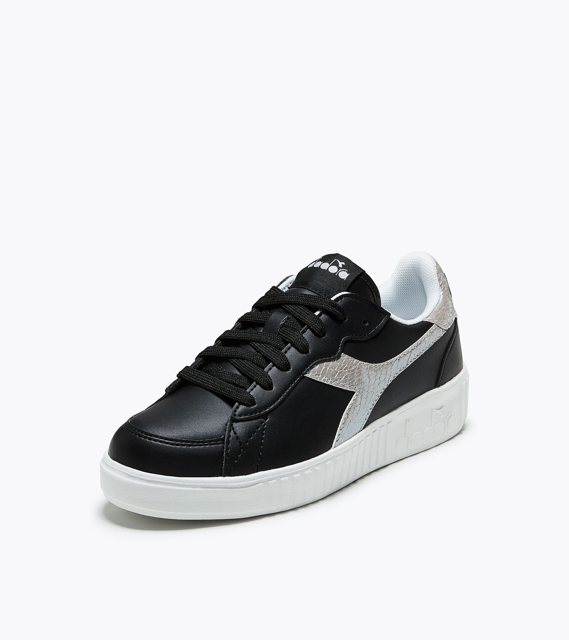 Schuh - Jungen und M&auml;dchen - 8-16 Jahre GAME STEP SNAKE GS SCHWARZ - Diadora