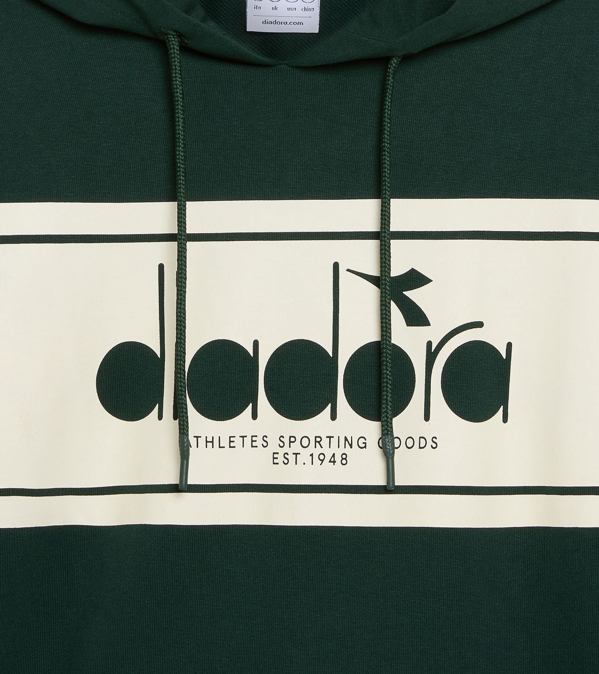 Hoodie - Regular fit - Men&rsquo;s LOGO HOODIE (FT) PINE GROVE - Diadora