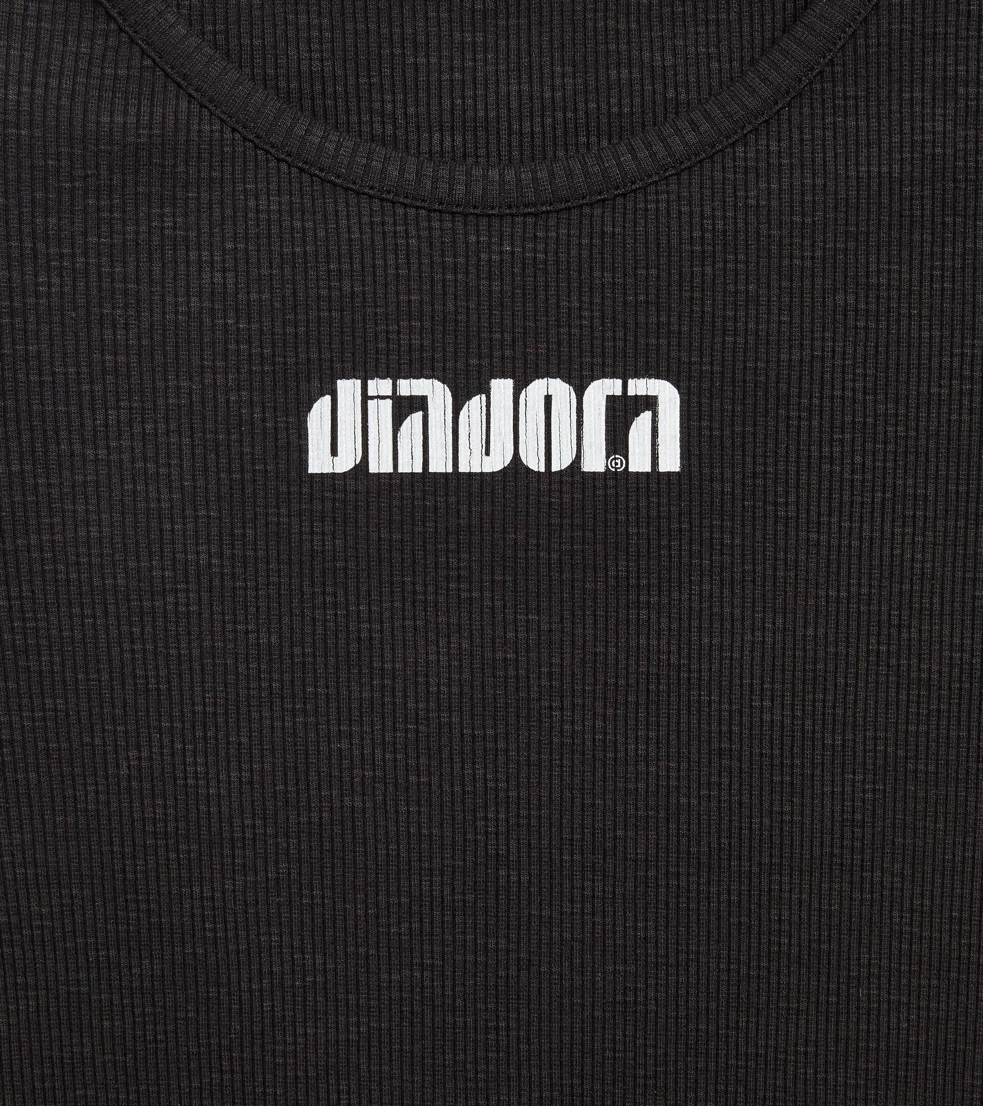 Sportswear t-shirt - Women’s
 L. T-SHIRT SS ATHL. LOGO BLACK - Diadora