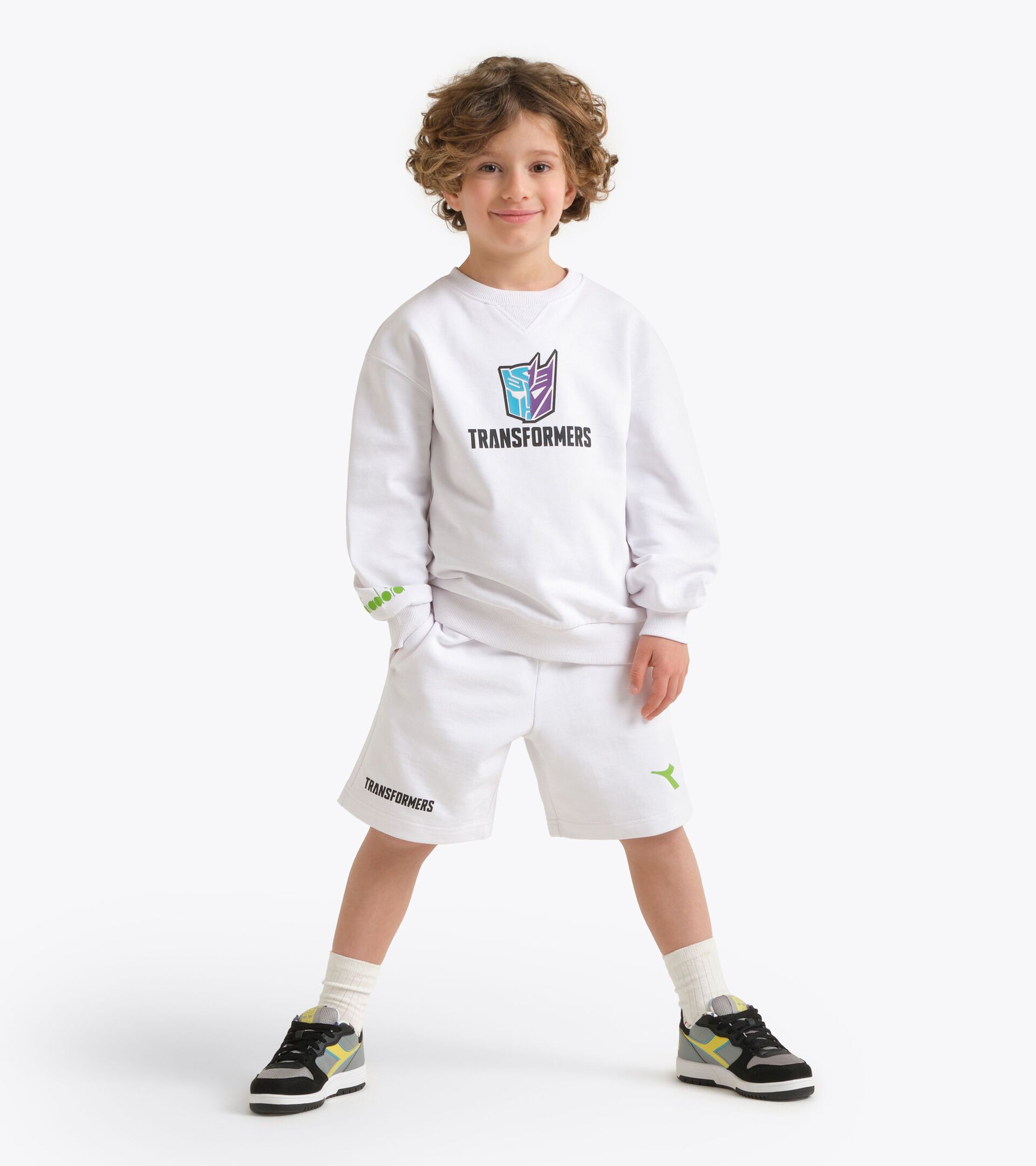 Ensemble de sport Transformers - Gar&ccedil;on
 JB. SET TRFS BLANC VIF - Diadora