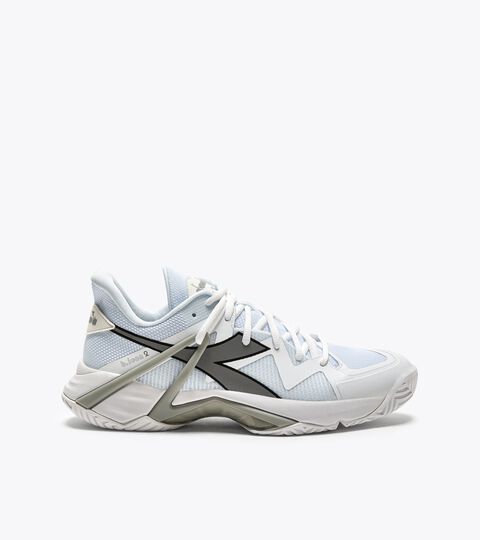 Tennis shoes for hard surfaces or clay - Men B.ICON 2 AG WHITE/SILVER - Diadora