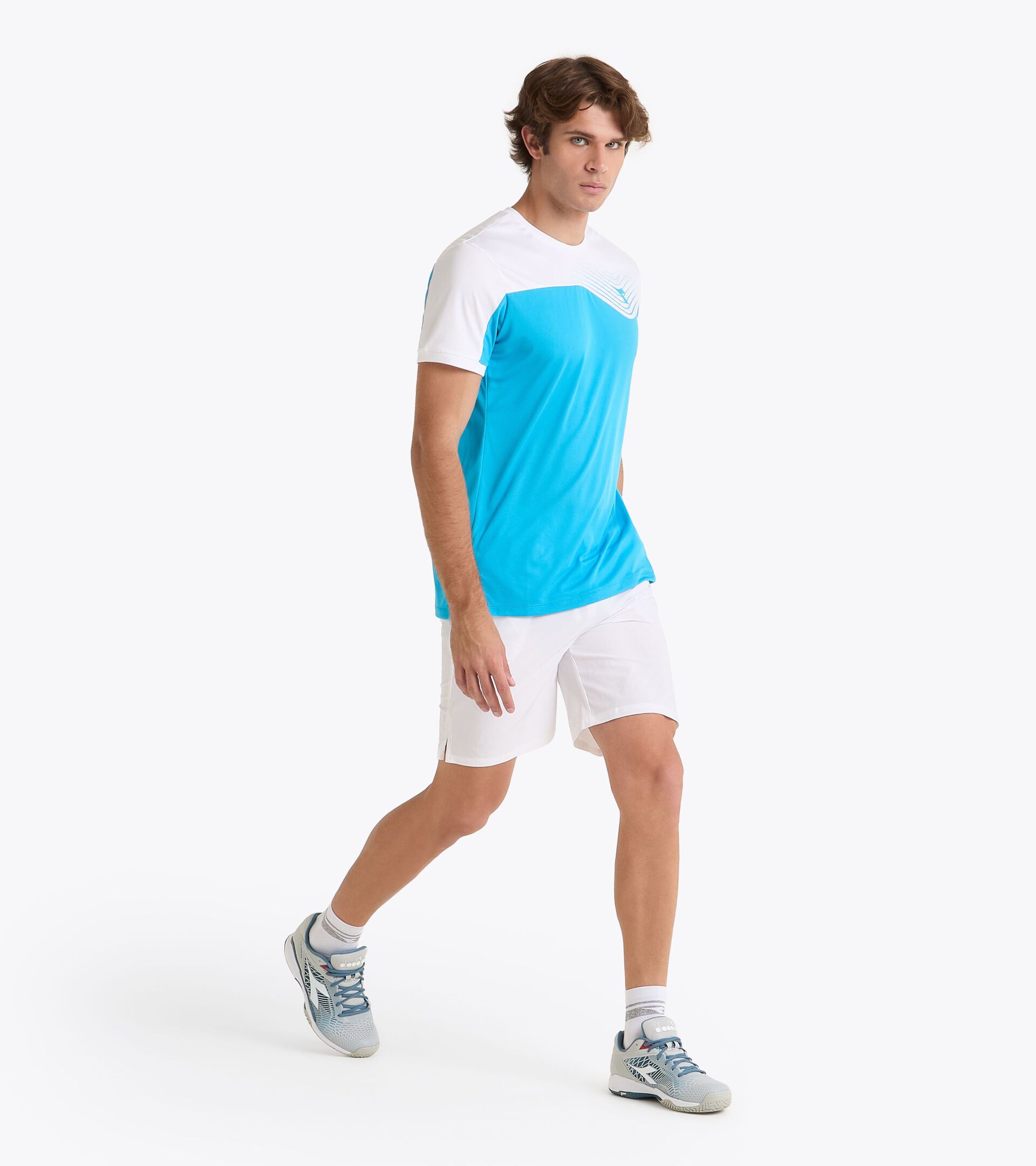 Tennis bermuda shorts - Men SHORT COURT OPTICAL WHITE - Diadora