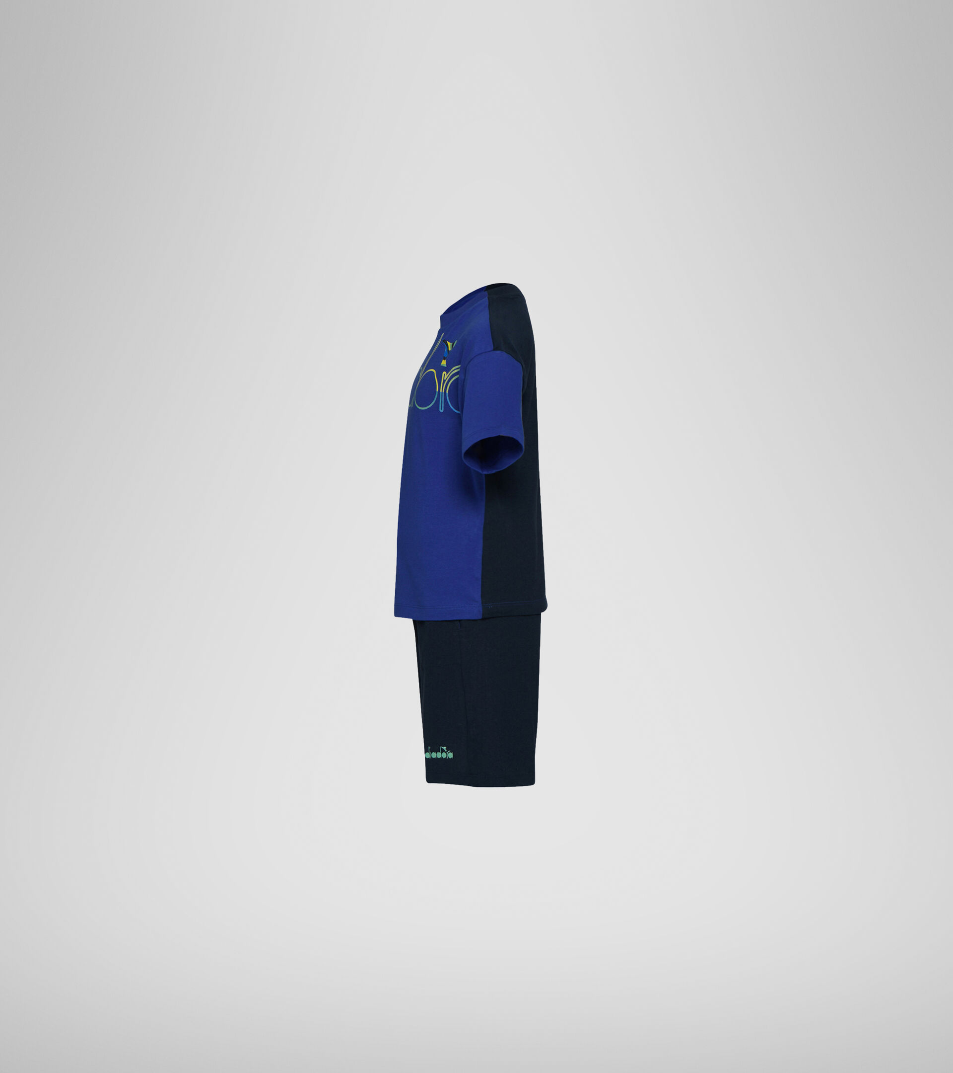 Apparel Sport BAMBINO JB. SET SS SPOTLIGHT BLUE CLEMATIS Diadora