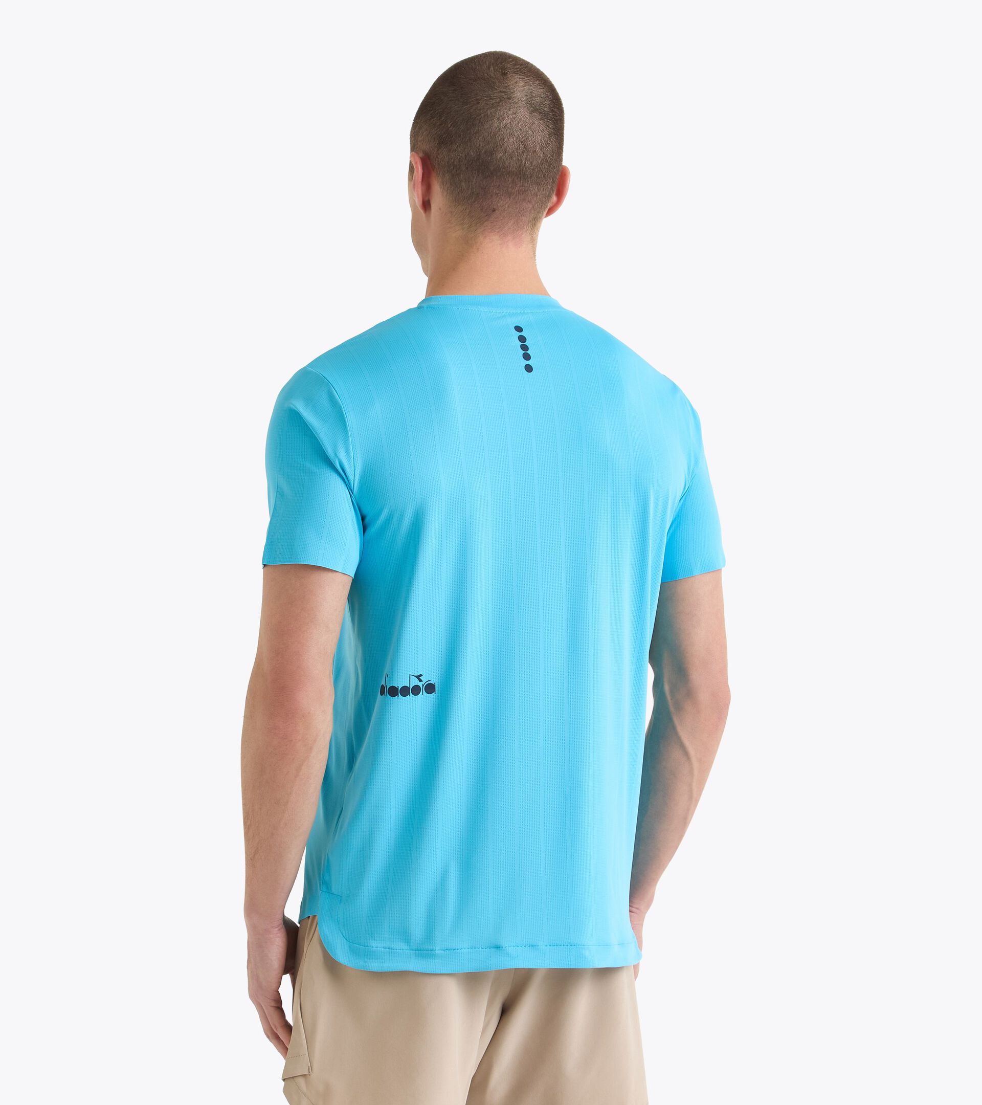 Tennis t-shirt - Competition - Men’s SS T-SHIRT ICON SKY BLUE INTENSE - Diadora