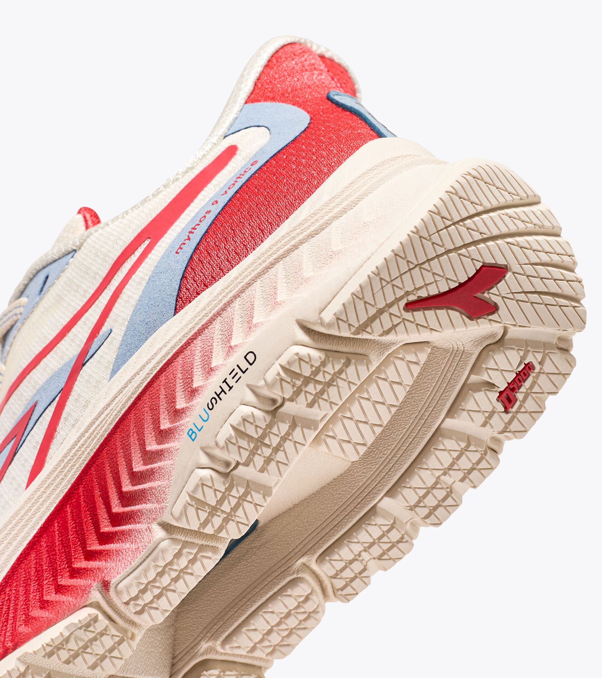 Laufschuh - Cushioning und Schutz - Damen
 MYTHOS BLUSHIELD 9 VORTICE W WISPERN WSS/BLAU FUGE - Diadora