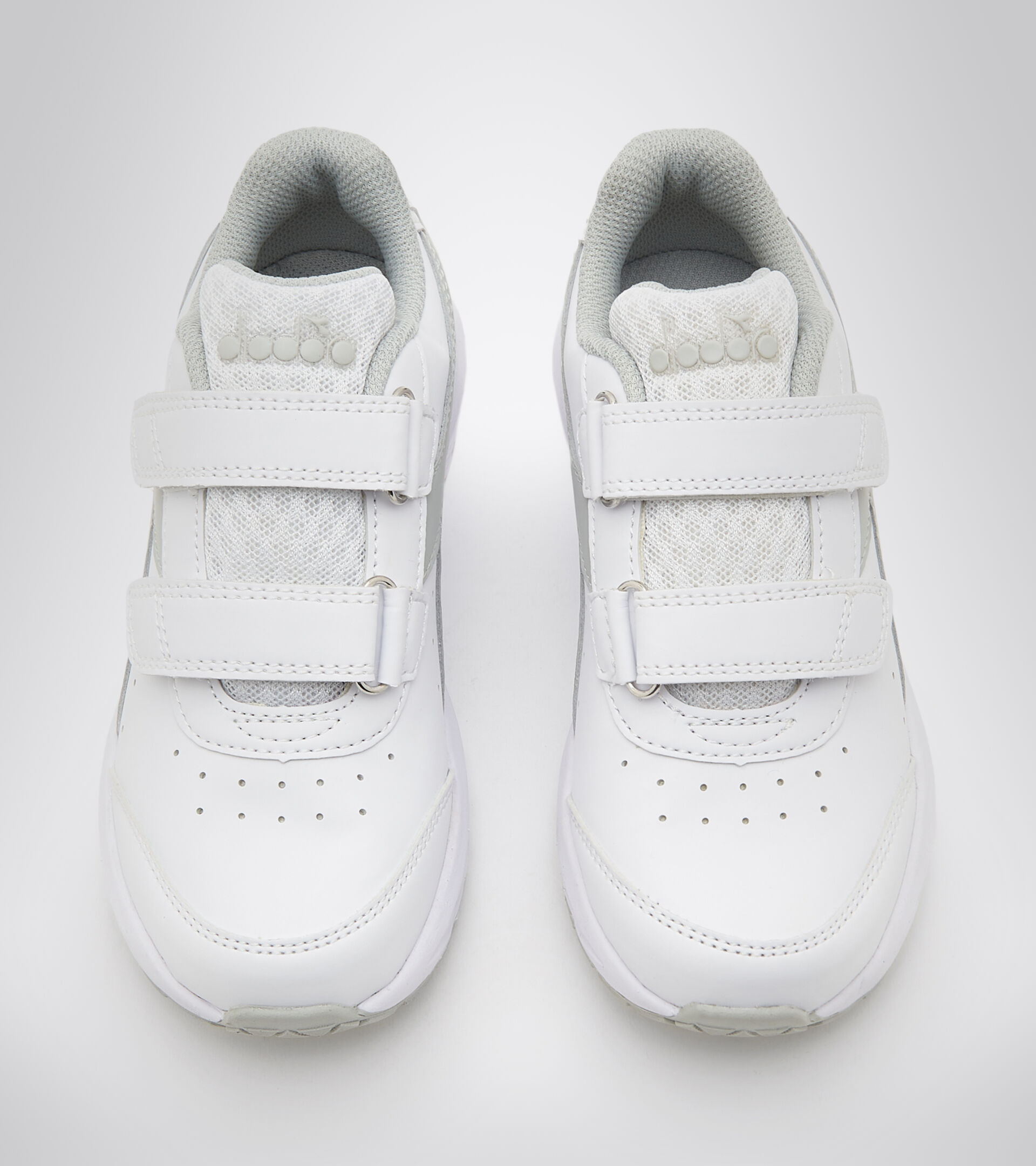 Running shoe - Kids FALCON SL JR V WHITE/SILVER - Diadora
