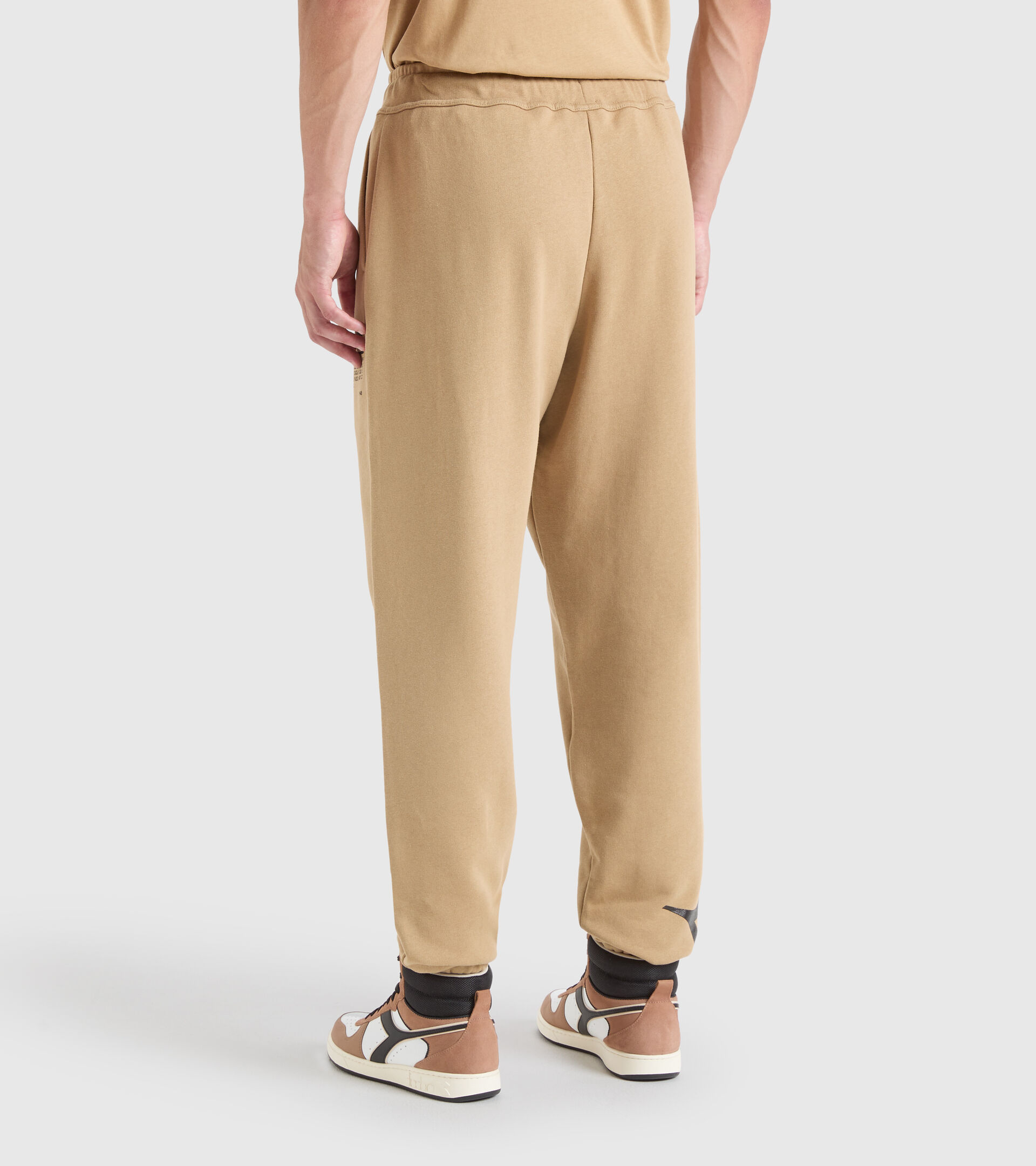 Cotton sports trousers - Unisex PANT MANIFESTO BEIGE TAN - Diadora