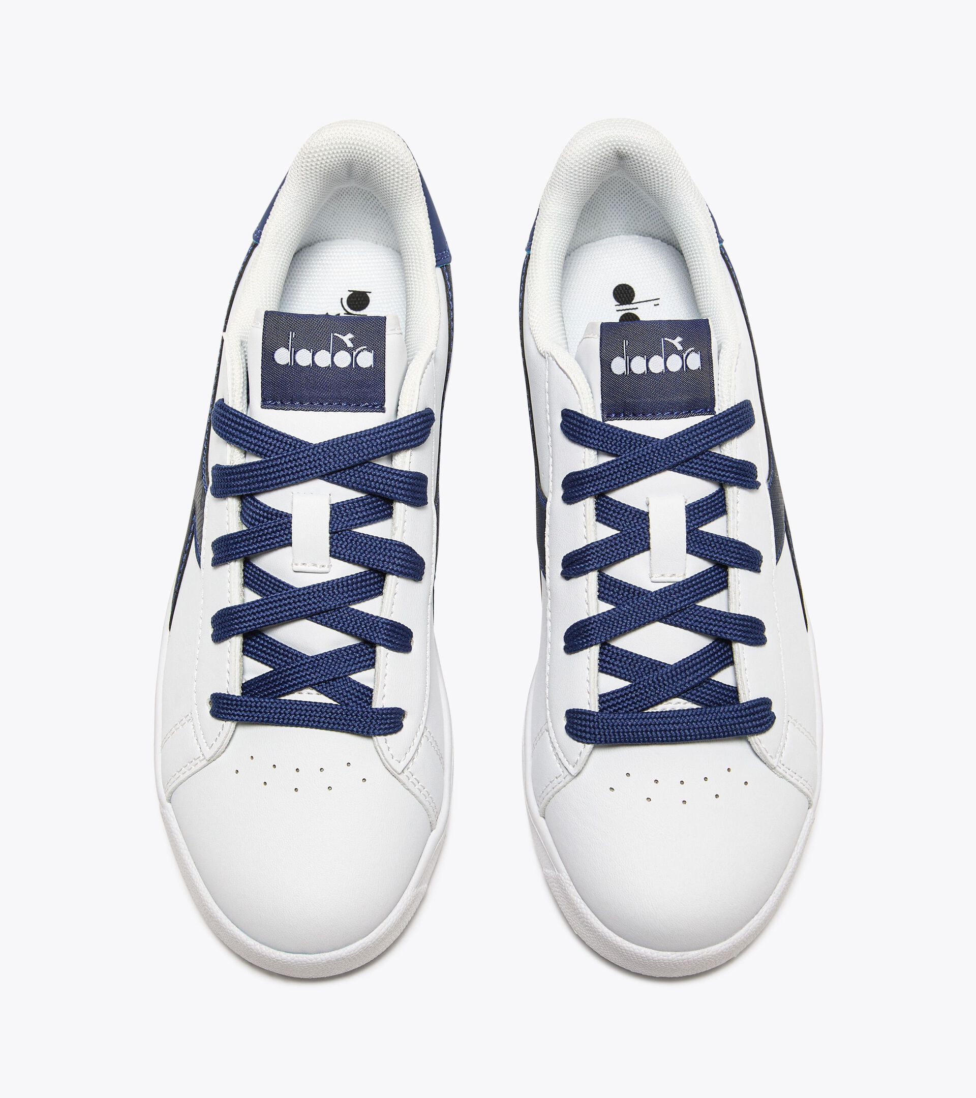 Sports shoe -  8 to 16 years old - All-gender
 GAME P CAMO GS WHITE/BLUE ESTATE/WHITE - Diadora