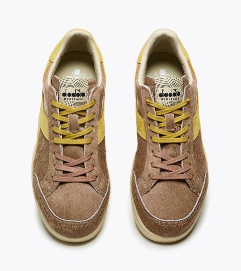 Sneaker Heritage - Damen PRESTIGE HORSY CROCO WN SCHOKOLADEN AFFOGATO - Diadora