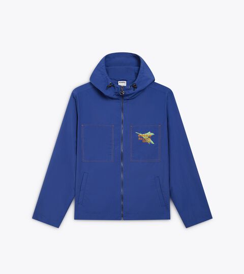 Legacy hooded windbreaker - Made in Italy - All-gender
 JACKET LEGACY BLUE LIMONGES - Diadora