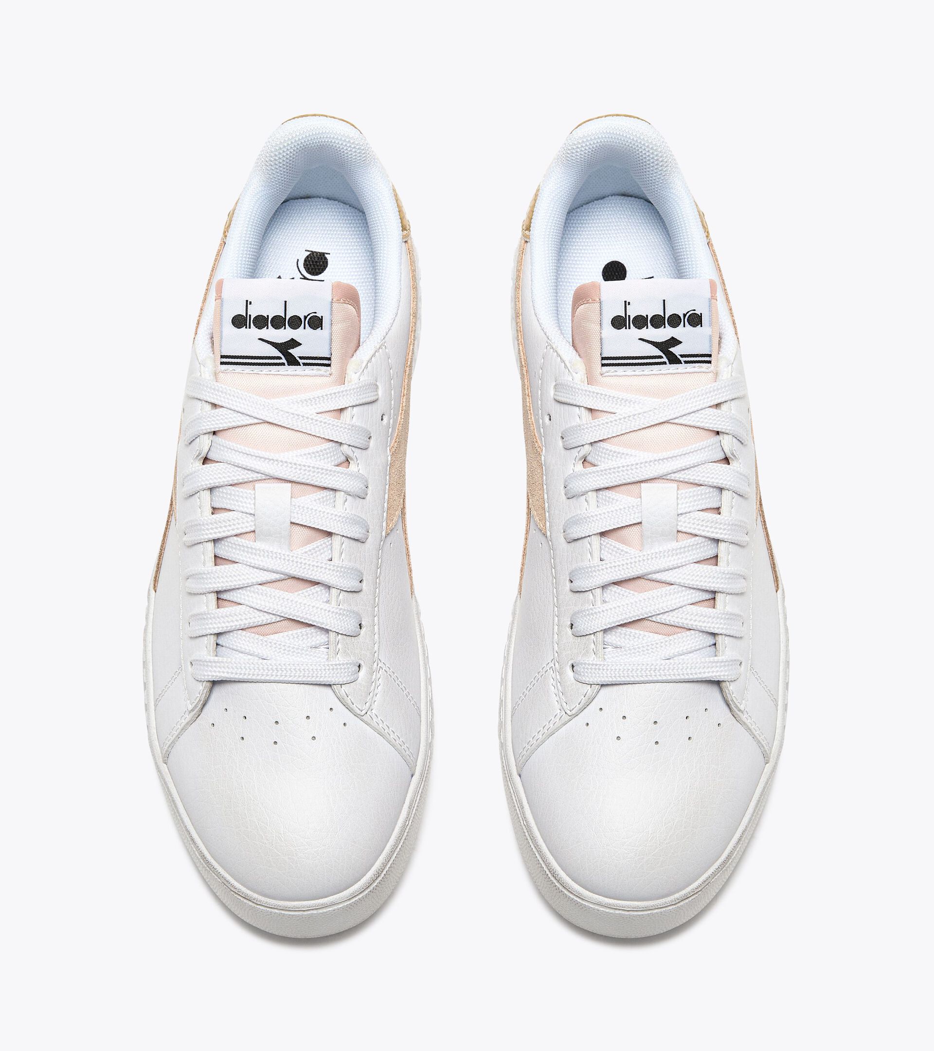 Sportlicher Sneaker - Damen GAME STEP WEISS/WISPERN ROSE - Diadora