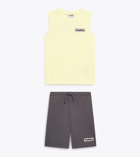 Sports set - Tank top and shorts - Boys
 JB. SET ESS. SPORTS SL WAX YELLOW - Diadora