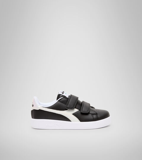 Sports shoes - Kids 4-8 years GAME P PS GIRL BLACK /WHITE - Diadora