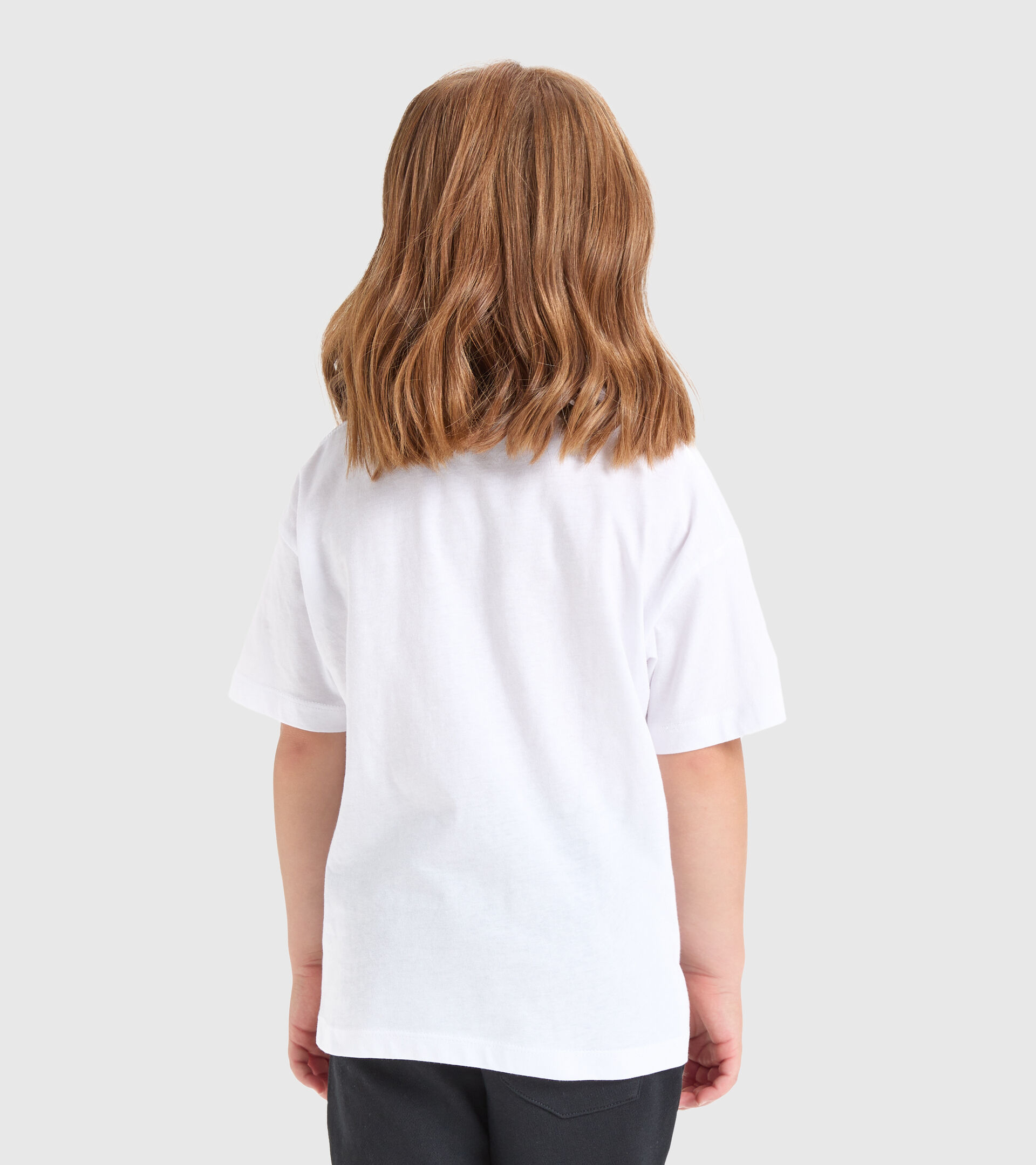 T-shirt de sport junior - Unisexe JU. T-SHIRT SS CHROMIA BLANC VIF - Diadora