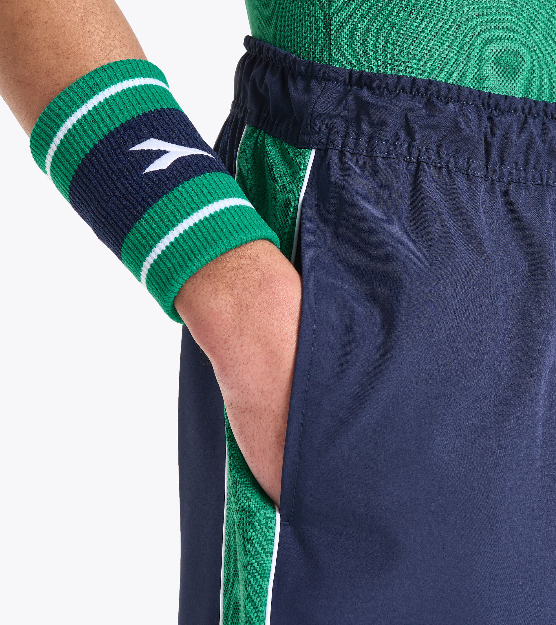 Tennis shorts - Men BERMUDA ICON BLUE CORSAIR - Diadora