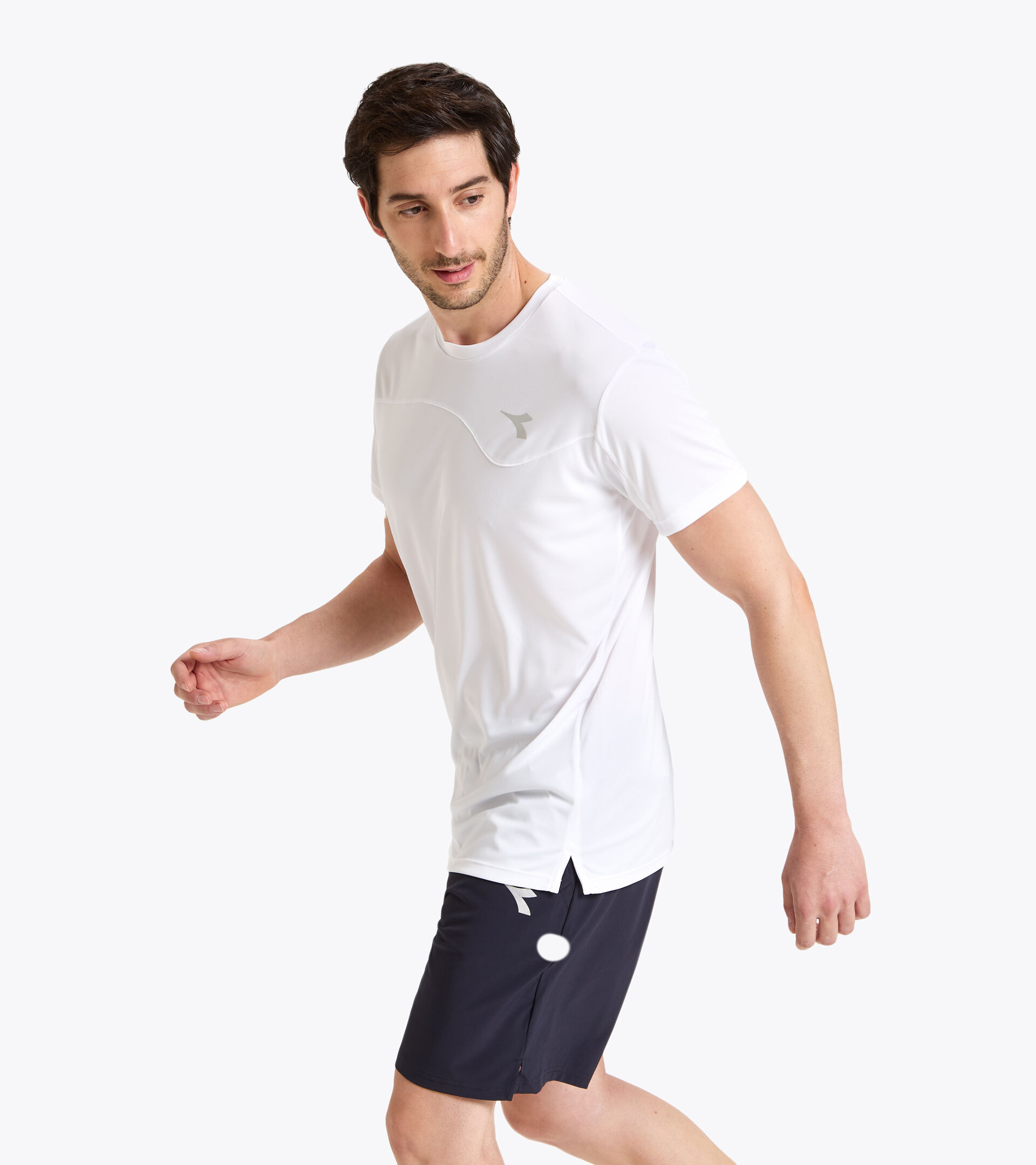 T-shirt de tennis - Homme T-SHIRT TEAM BLANC VIF - Diadora