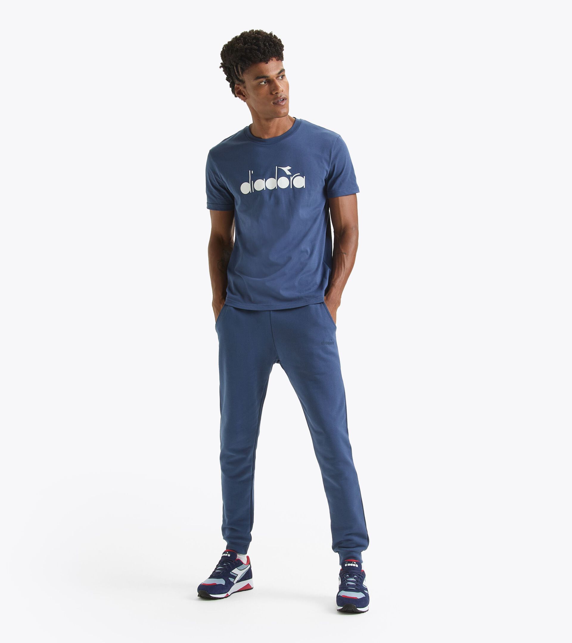 T-shirt - Made in Italy - Gender Neutral T-SHIRT SS LOGO OCEANA - Diadora