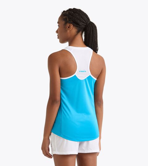 L. TANK COURT, ROYAL FLUO Tennis Tank Top - Women L. TANK COURT ROYAL FLUO - Diadora