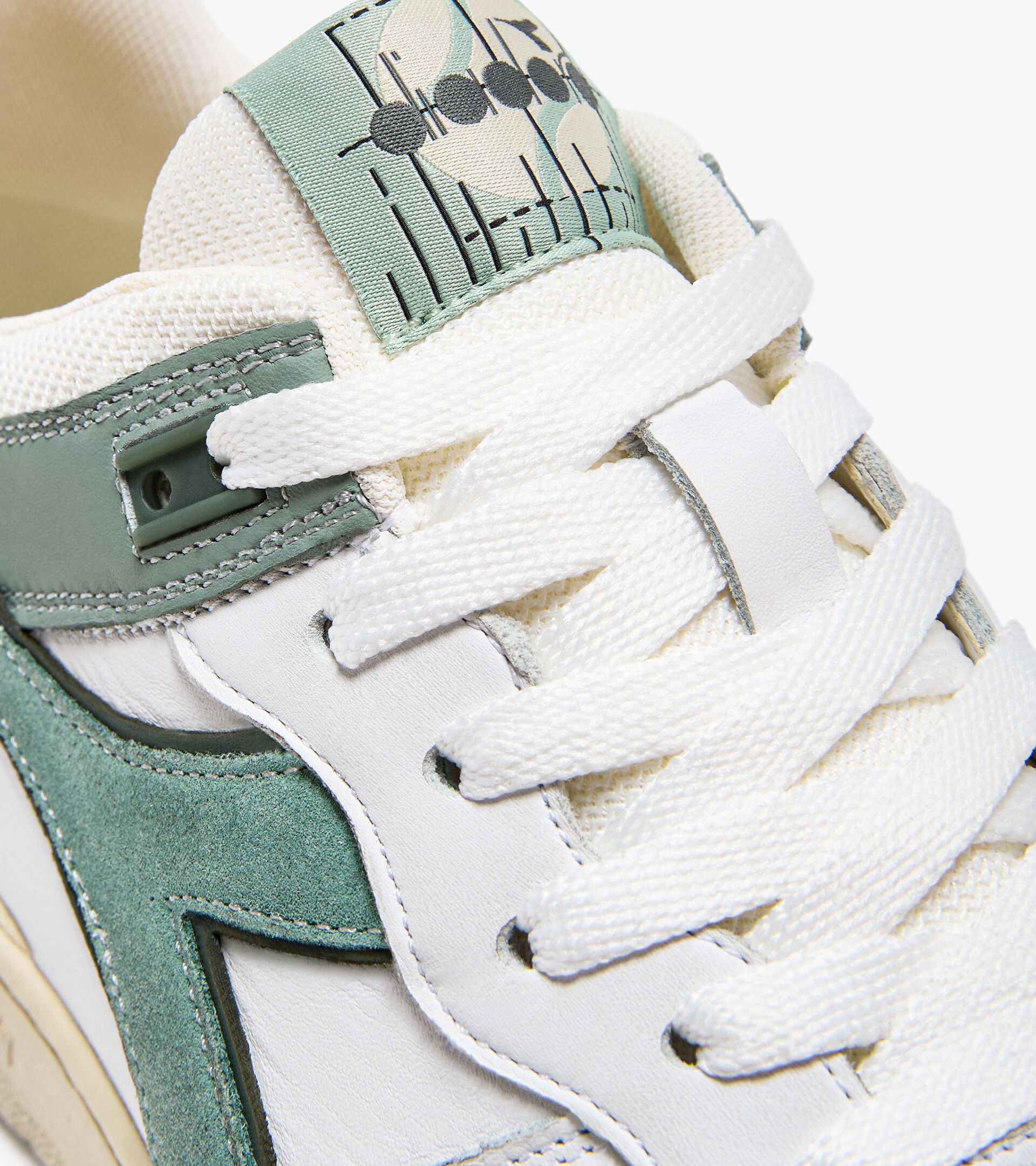Chaussures Heritage - Genre neutre B.560 USED VERT ICEBERG - Diadora