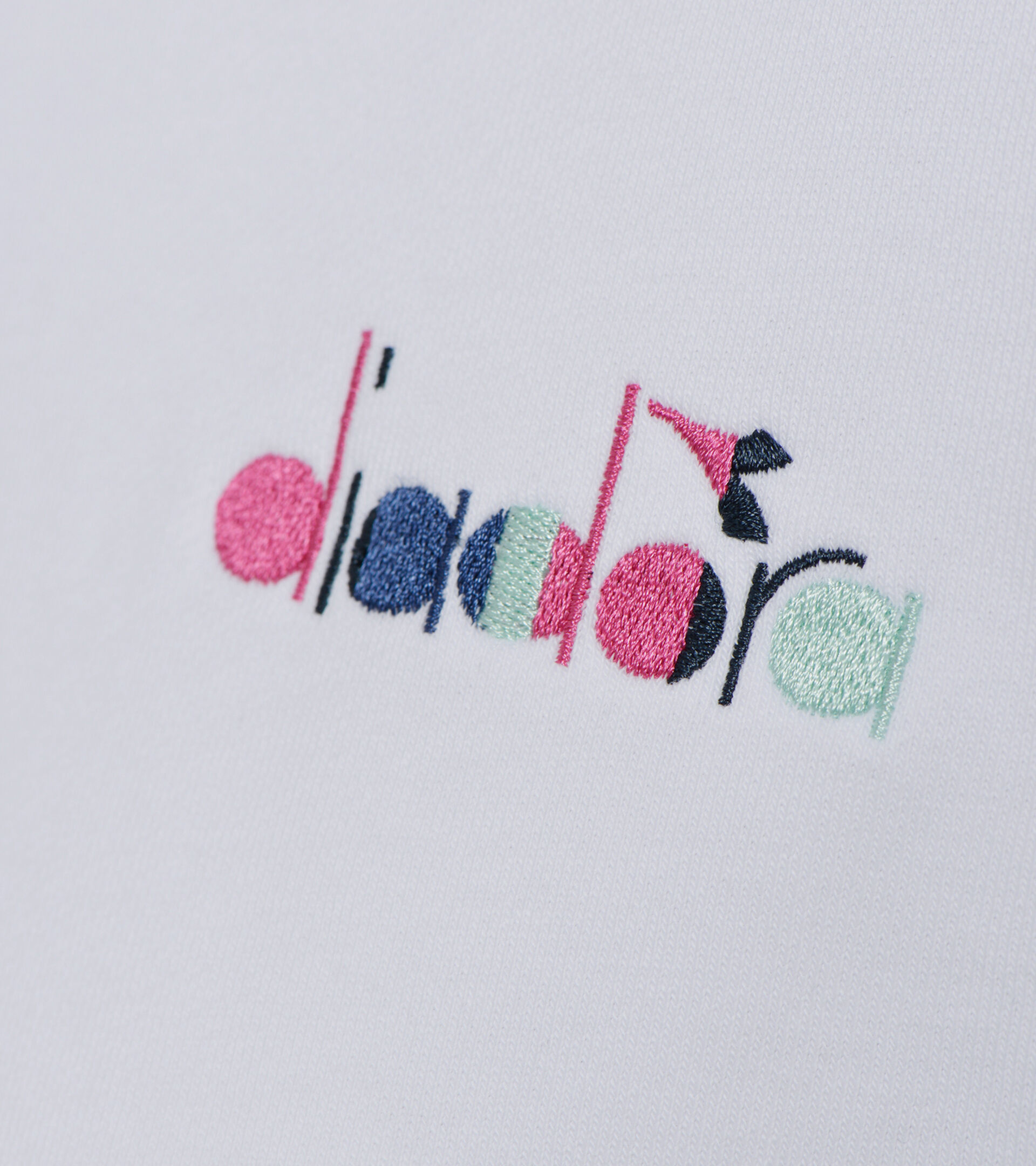 Apparel Sport DONNA L.SWEATSHIRT CREW SPOTLIGHT BLANCO VIVO Diadora