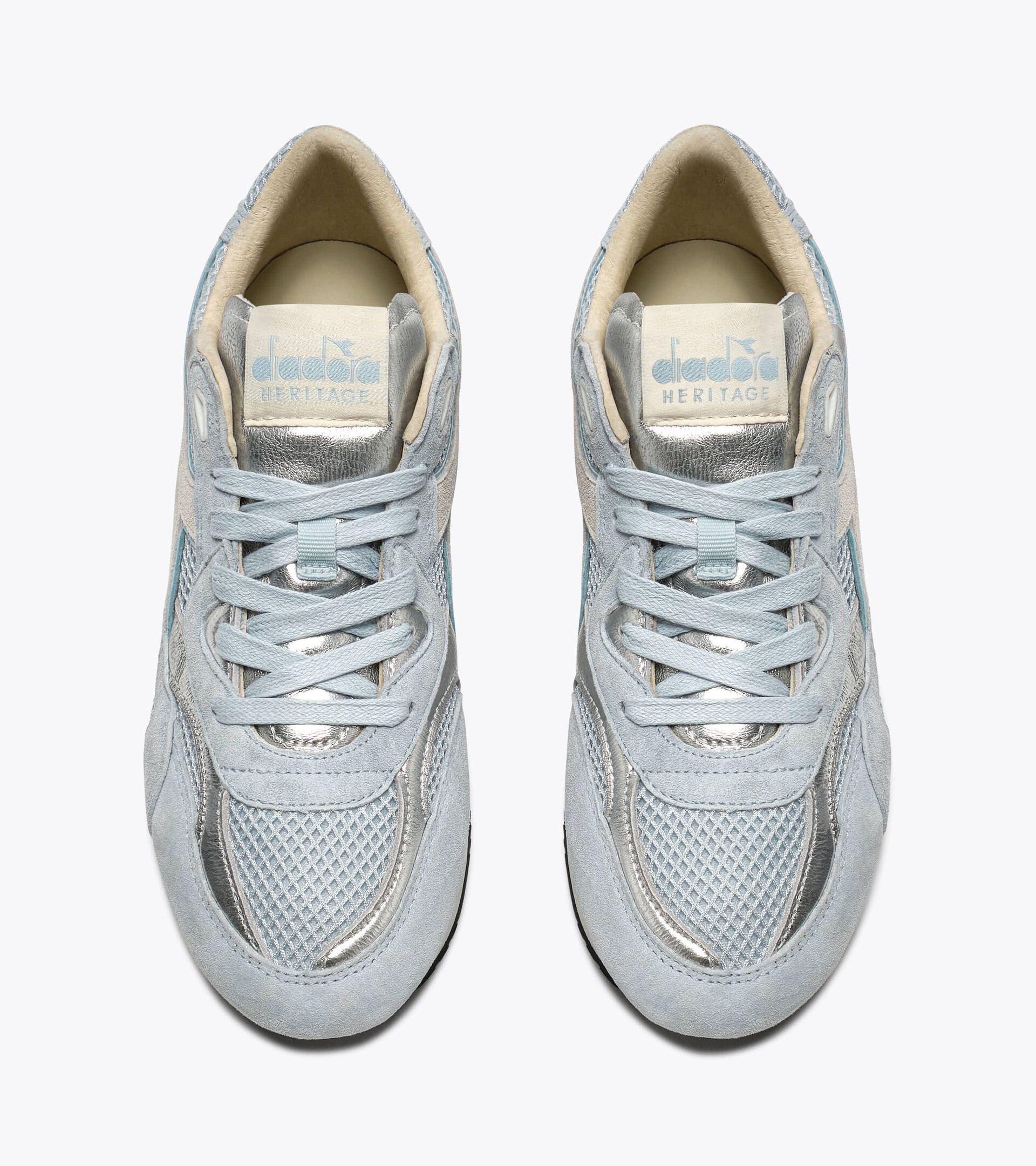 Sneakers Heritage en cuir - Profil bas - Pour tous les genres EQUIPE REVENGE SW WN BLEU NIL - Diadora