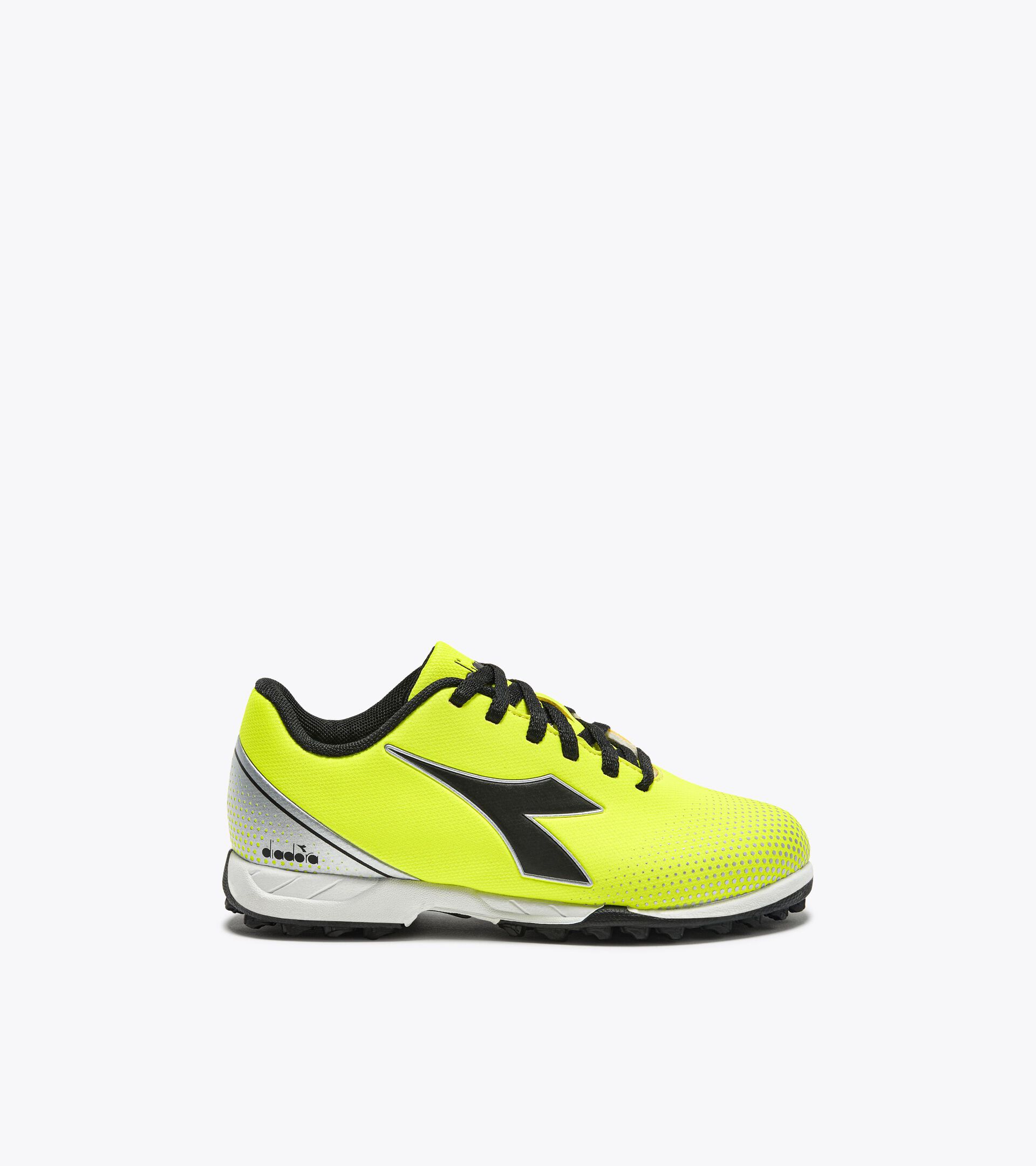 Chaussures de football pour terrains synthétiques - Junior PICHICHI 7 TF JR GIALLO FL DD/NERO/ARGENTO - Diadora
