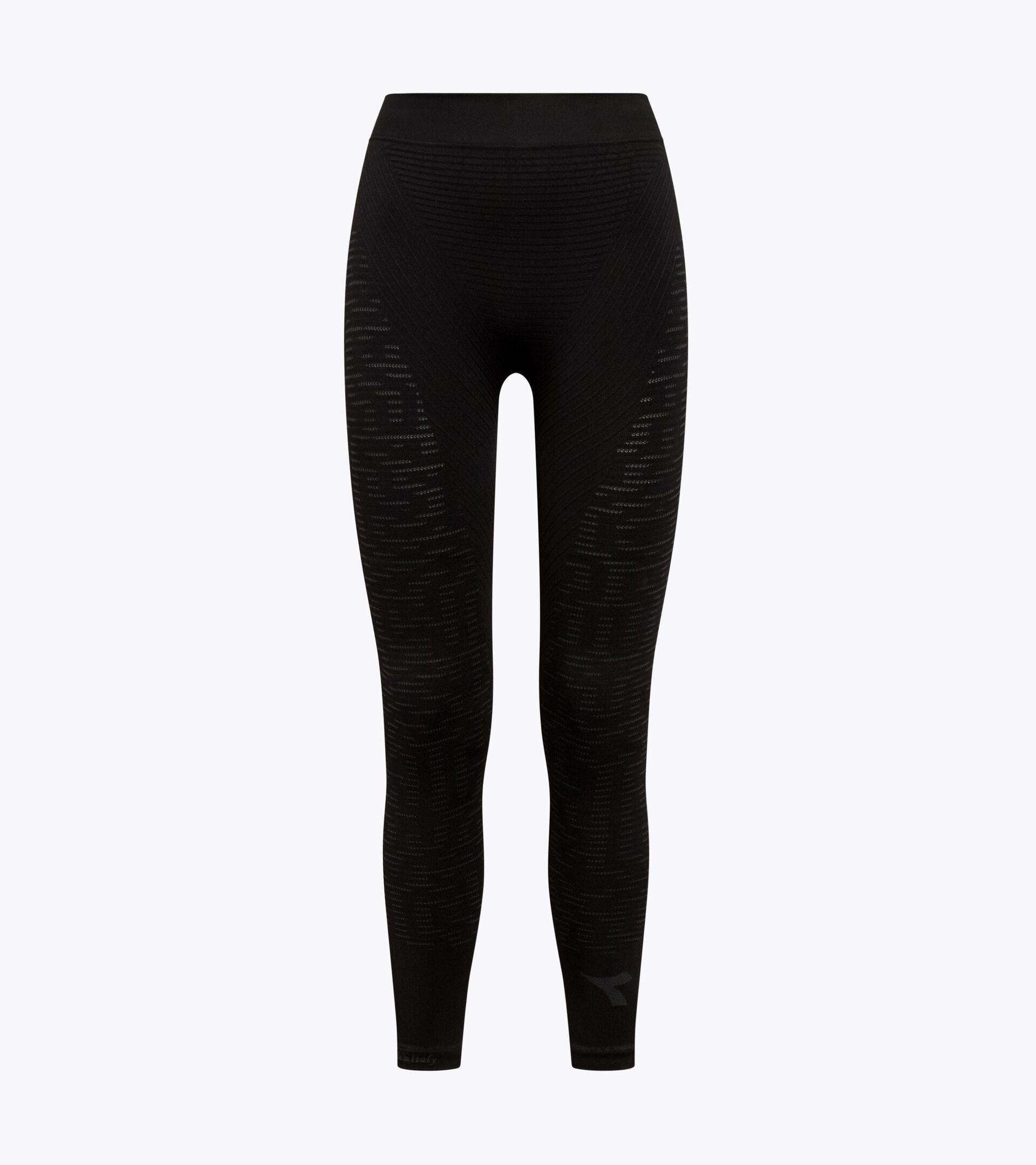 Technical tights for temperature control -  Running - Women’s L. RUN TIGHTS STRATOUNO BLACK - Diadora