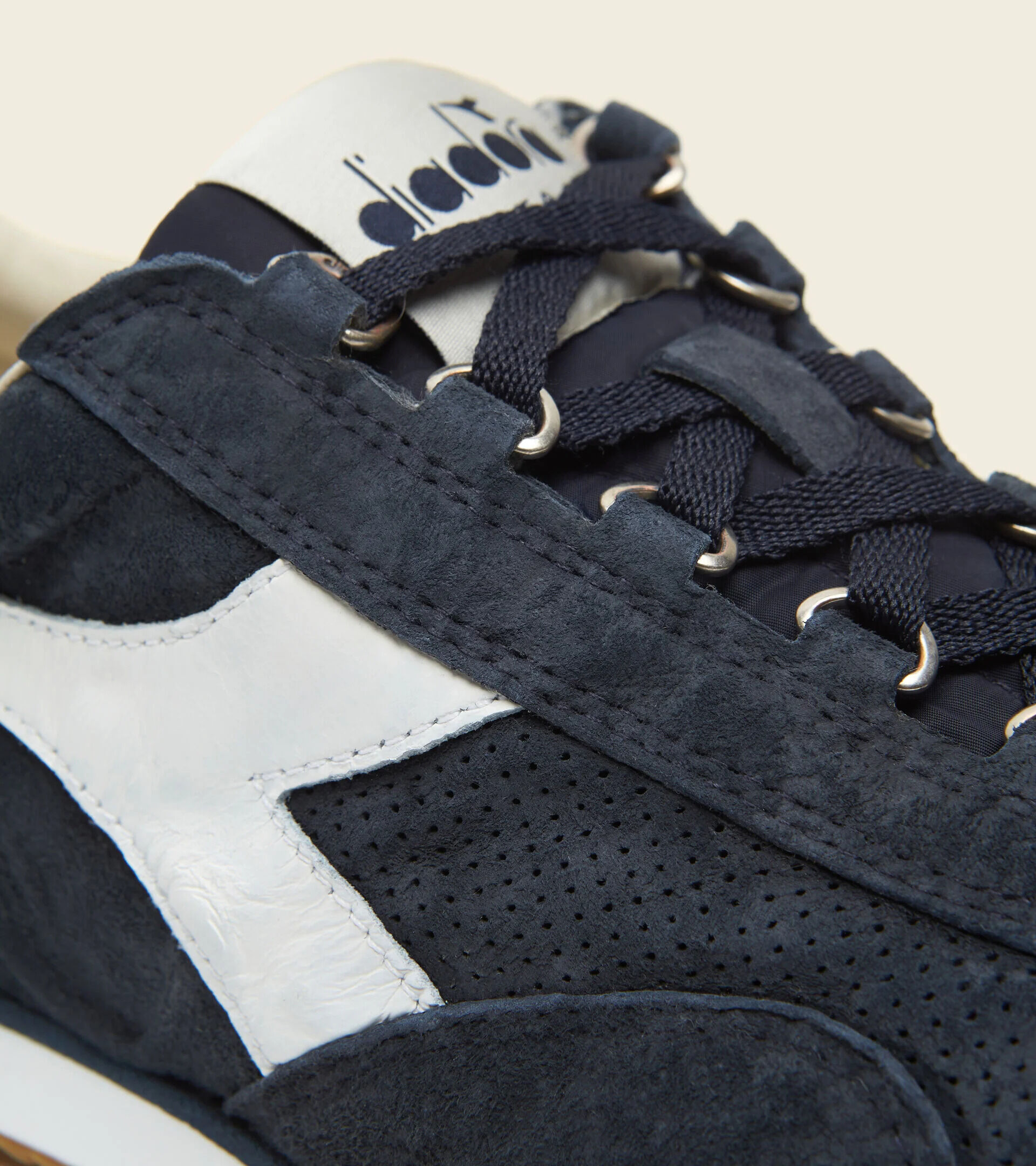 diadora suede sneakers