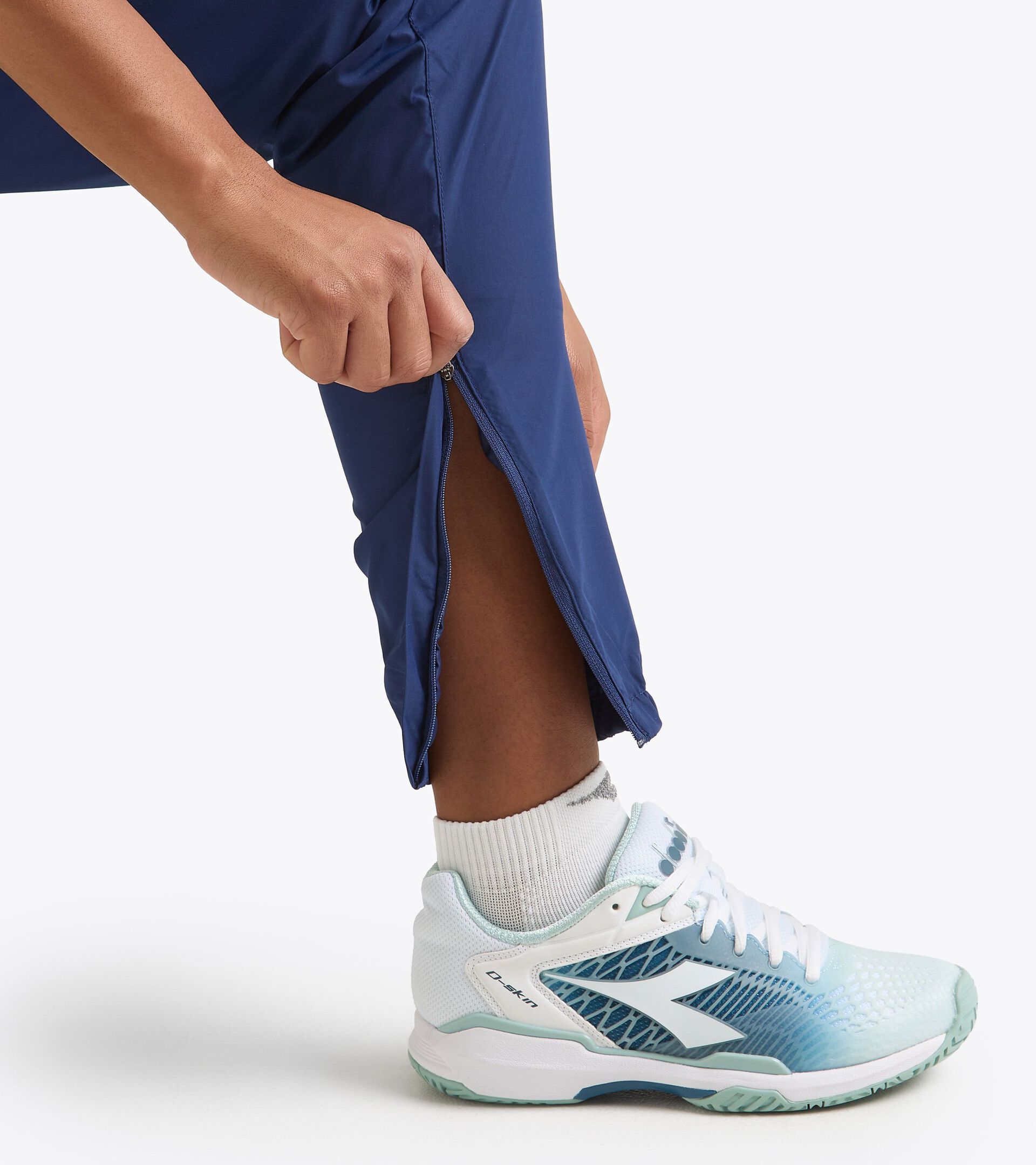 Tennis trousers - Women L. PANT COURT SALTIRE NAVY - Diadora