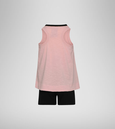 JG. SET SL TWISTER, ROSE PEAU DE PECHE Survêtement - Filles JG. SET SL TWISTER ROSE PEAU DE PECHE - Diadora