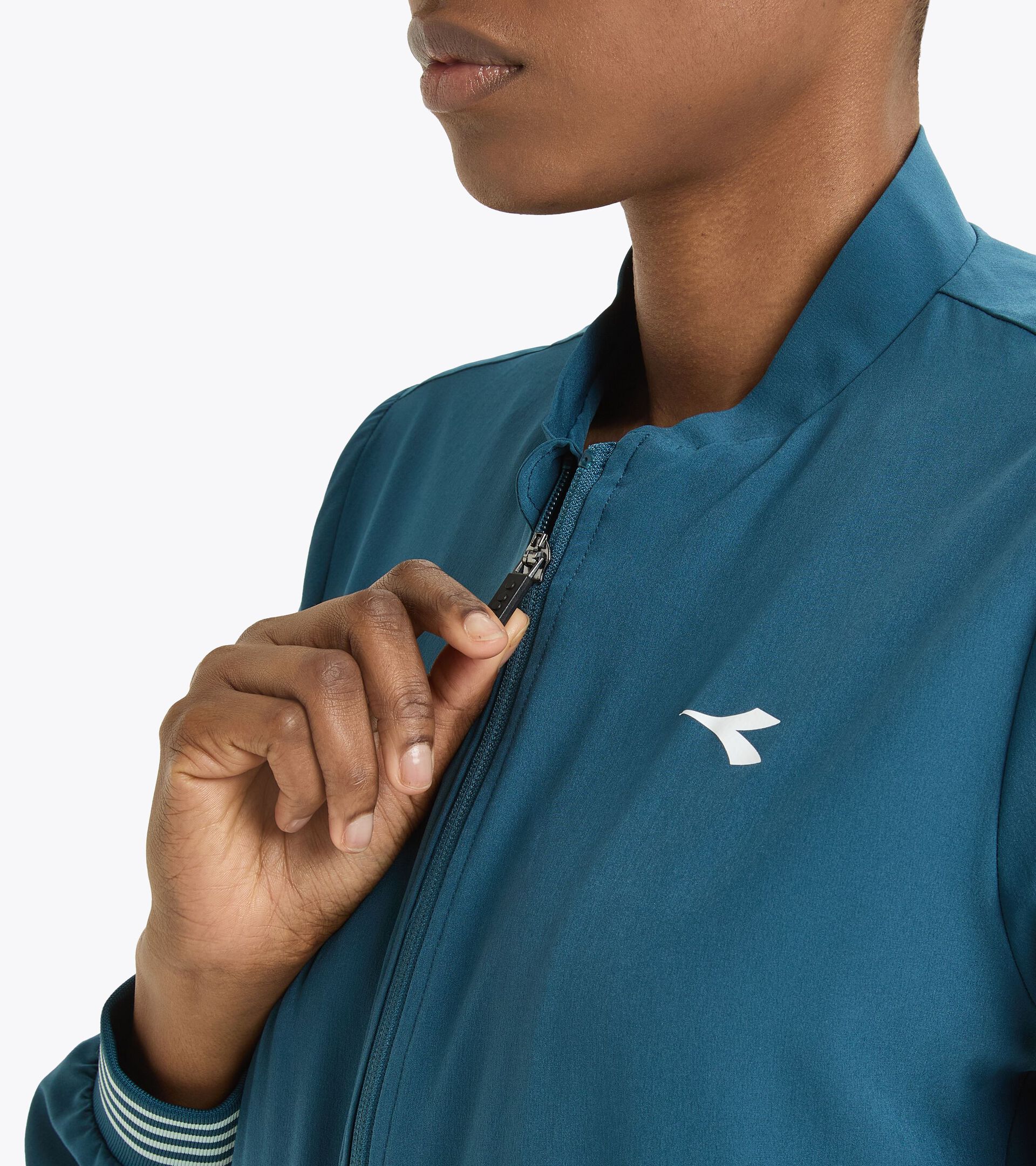 Sports jacket - Tennis - Women’s L. FZ JACKET ICON LEGION BLUE - Diadora