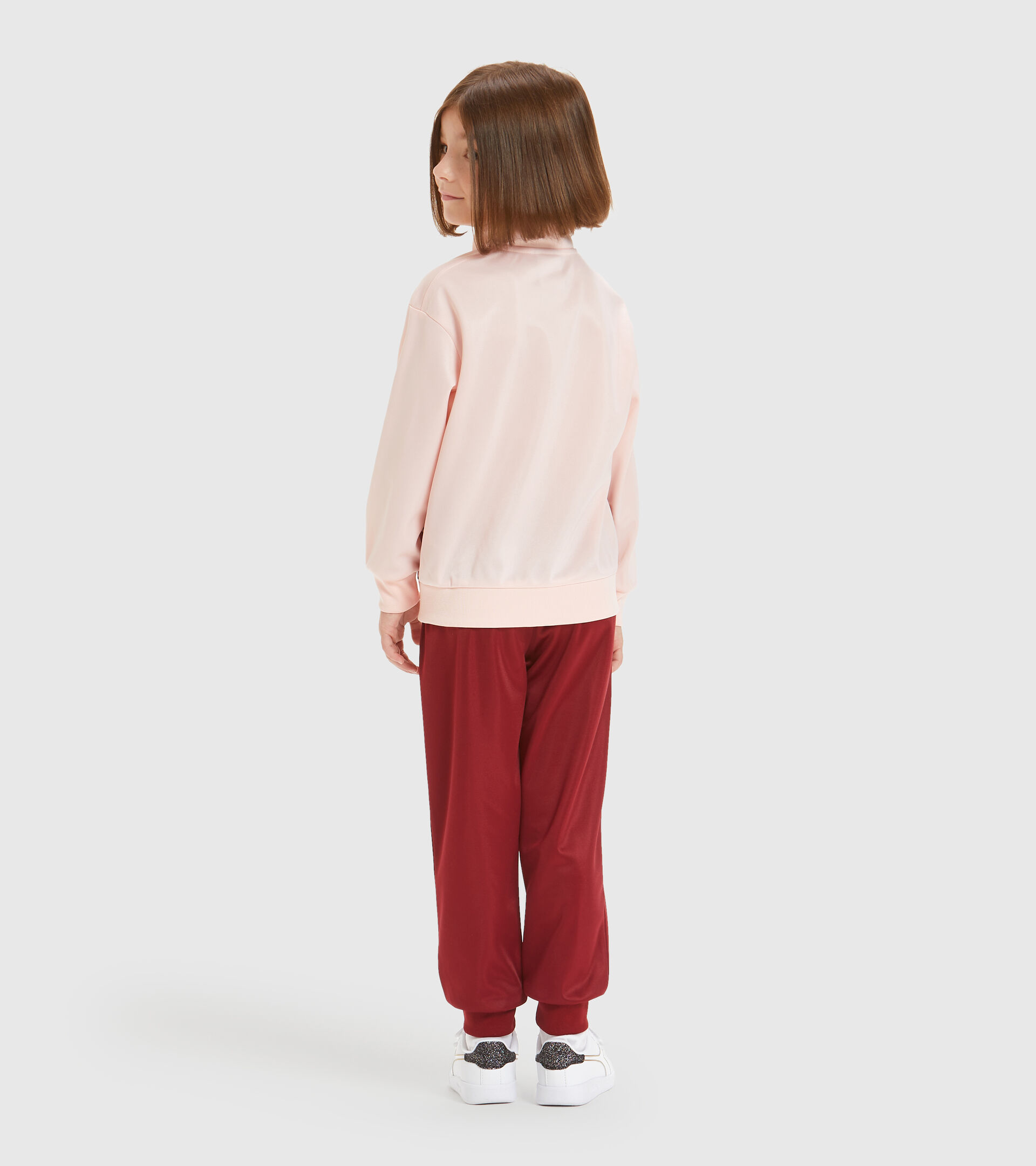 Tracksuit - Kids JU. LIGHT FZ TRACKSUIT CUBIC VEILED PINK - Diadora
