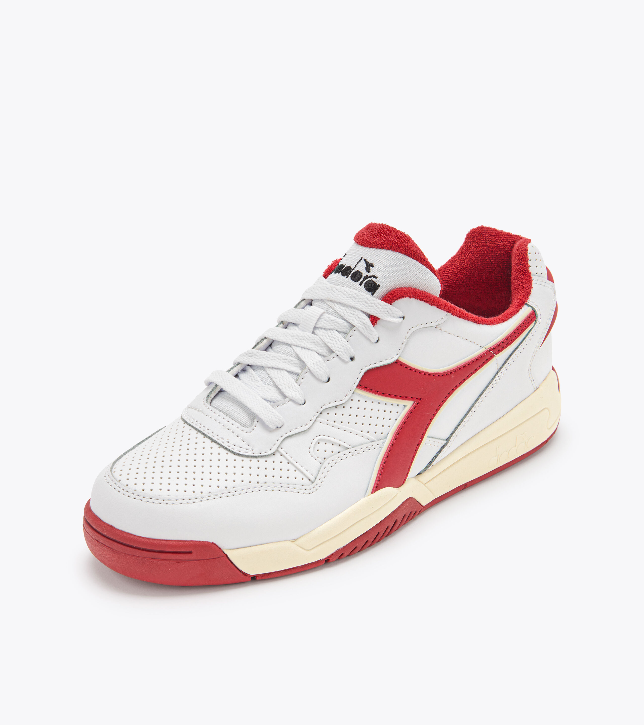 Chaussures Diadora Neuves En Boîte – Taille UK 5 – Couleur Pivoine/Prune Argenté