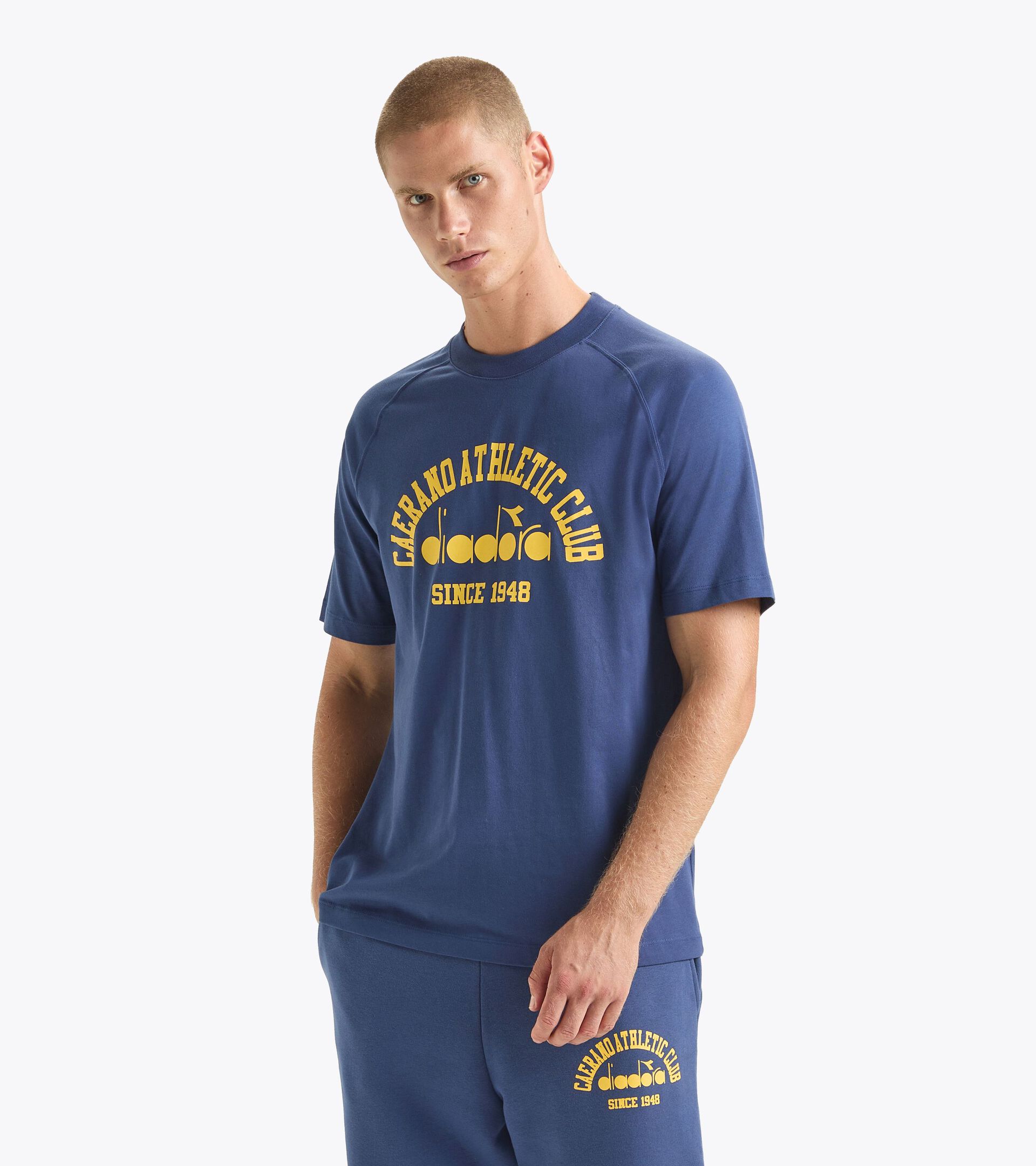 Sportliches T-Shirt - Gender Neutral T-SHIRT SS 1948 ATHL. CLUB OCEANA - Diadora