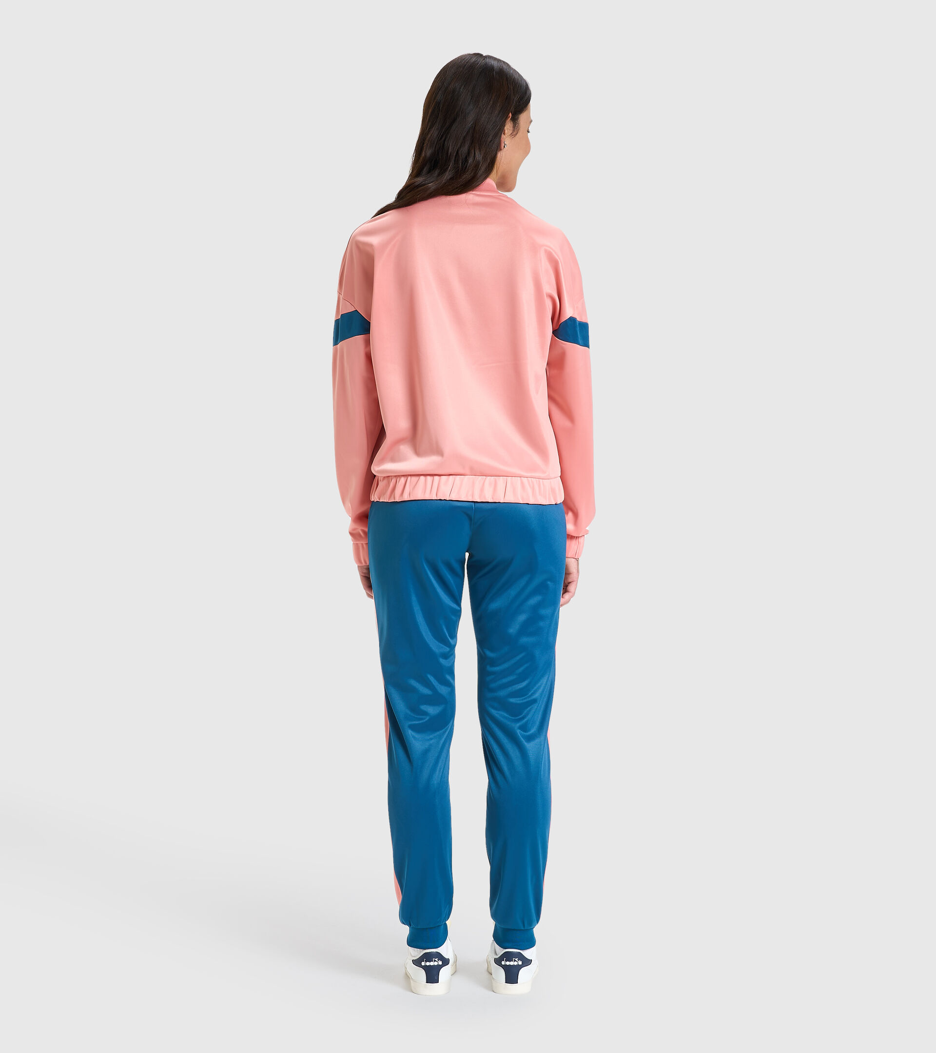 Tracksuit - Women L.TRACKSUIT FZ CHROMIA LOBSTER BISQUE - Diadora