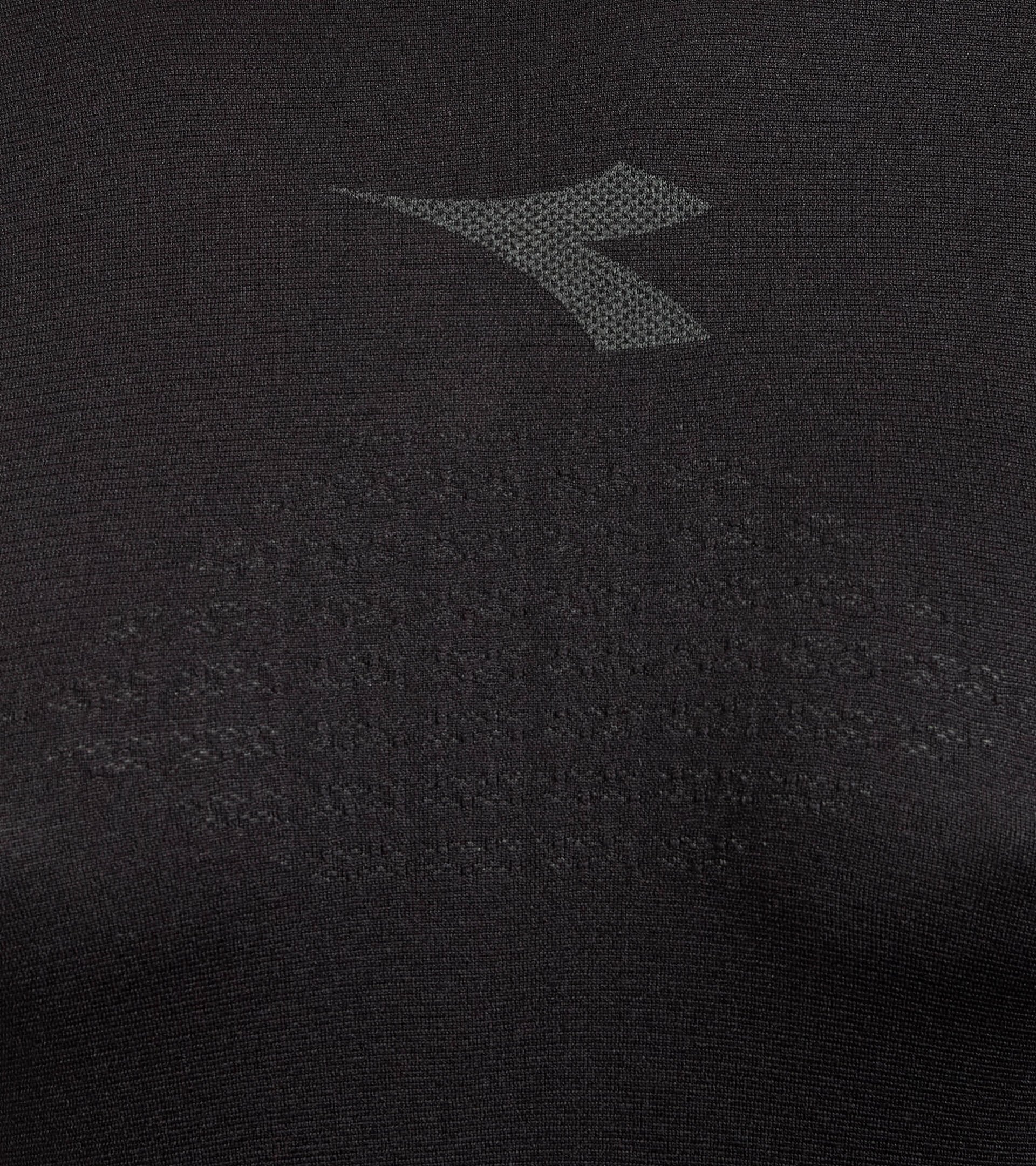 Camiseta técnica de cuello redondo§Made in Italy§Running§Mujer L. TURTLE NECK STRATOZERO NEGRO - Diadora