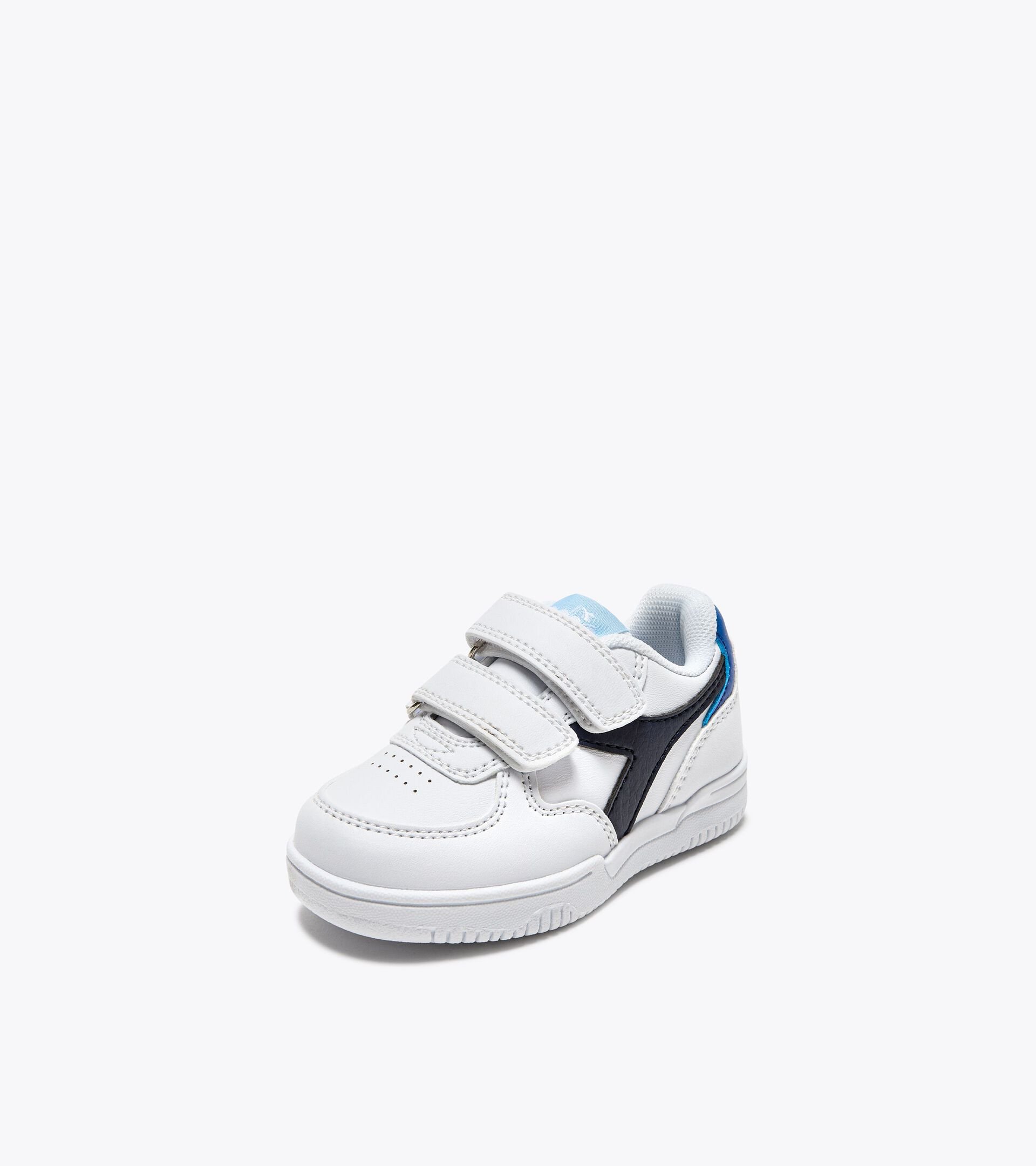 Sports shoes - Toddlers 1-4 years RAPTOR LOW TD WHITE/NAVAL ACADEMY - Diadora