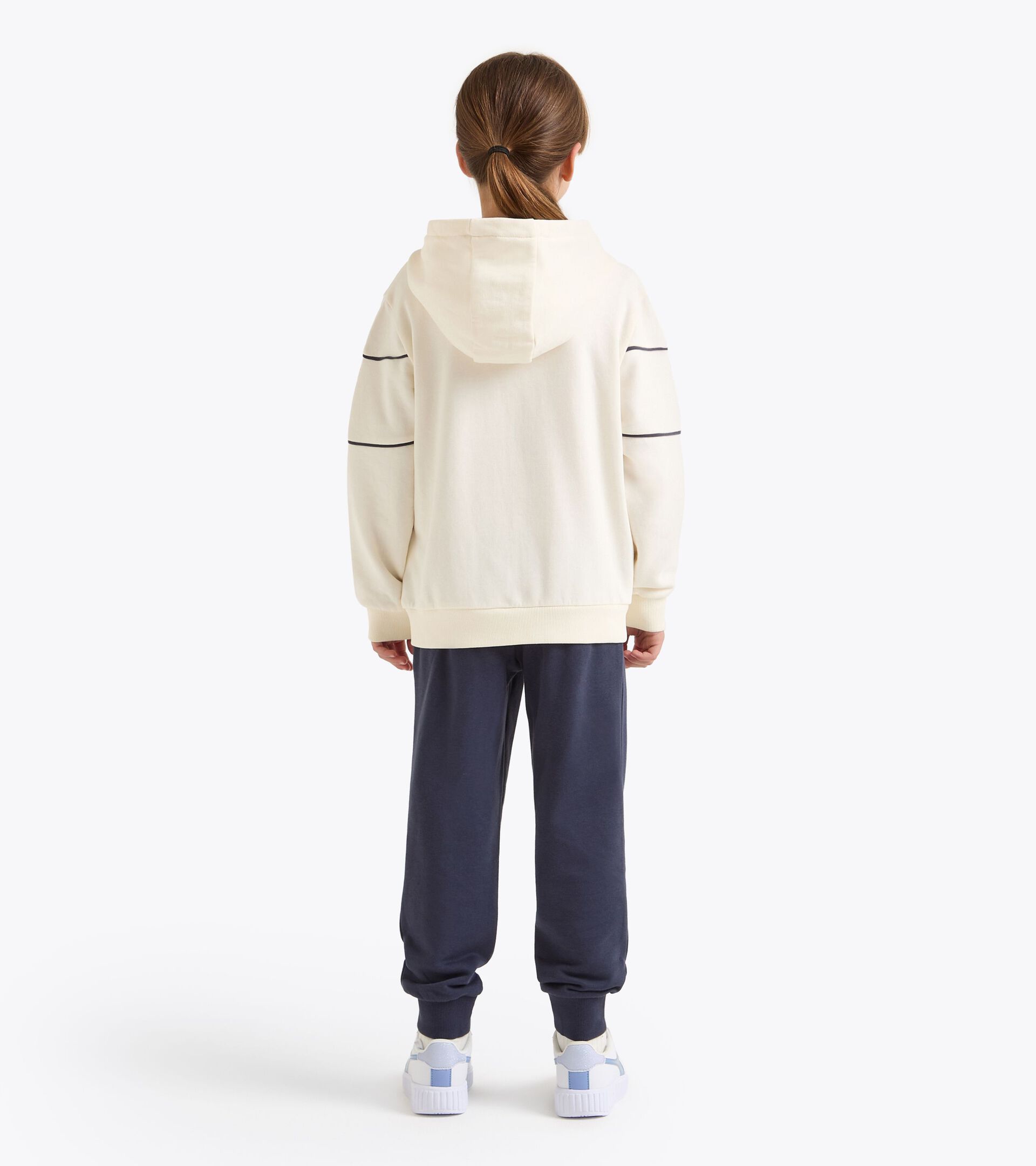 Conjunto de chándal - Niños y niñas/Adolescentes JU. TRACKSUIT HD FZ LOGO (FT) AZUL NOCHE - Diadora