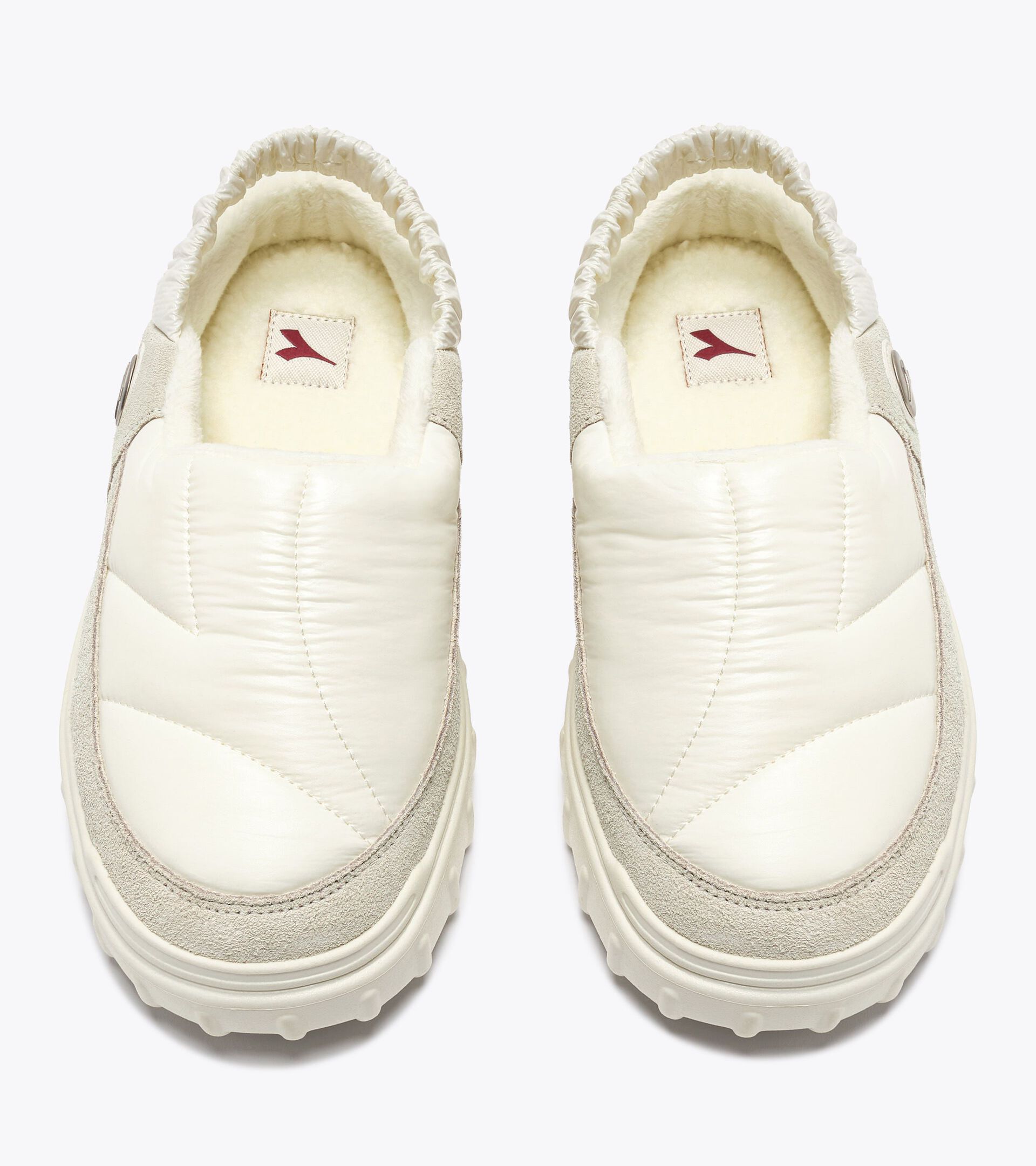 Winter clogs - Exclusive e-commerce & Cortina Store - Women's L. WINTER SABOT IVORY - Diadora