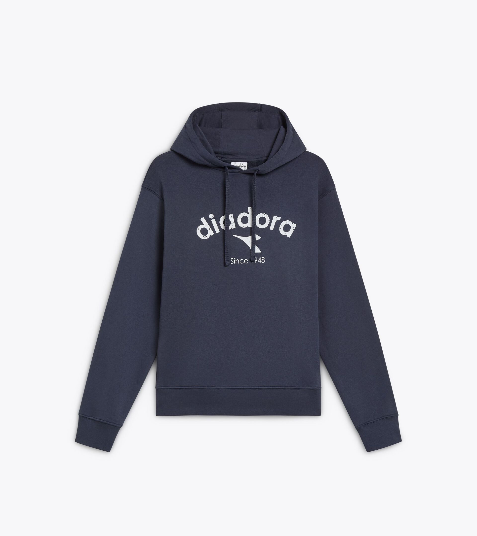 Hoodie - Gender Neutral HOODIE ATHL. LOGO BLUE DENIM - Diadora