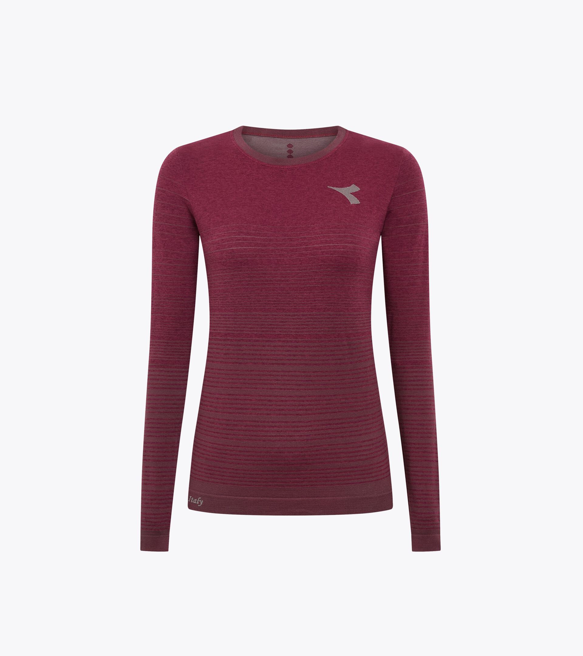 Long-sleeved, technical t-shirt for temperature control - Running - Women’s
L. LS T-SHIRT STRATOUNO MAROON BANNER - Diadora